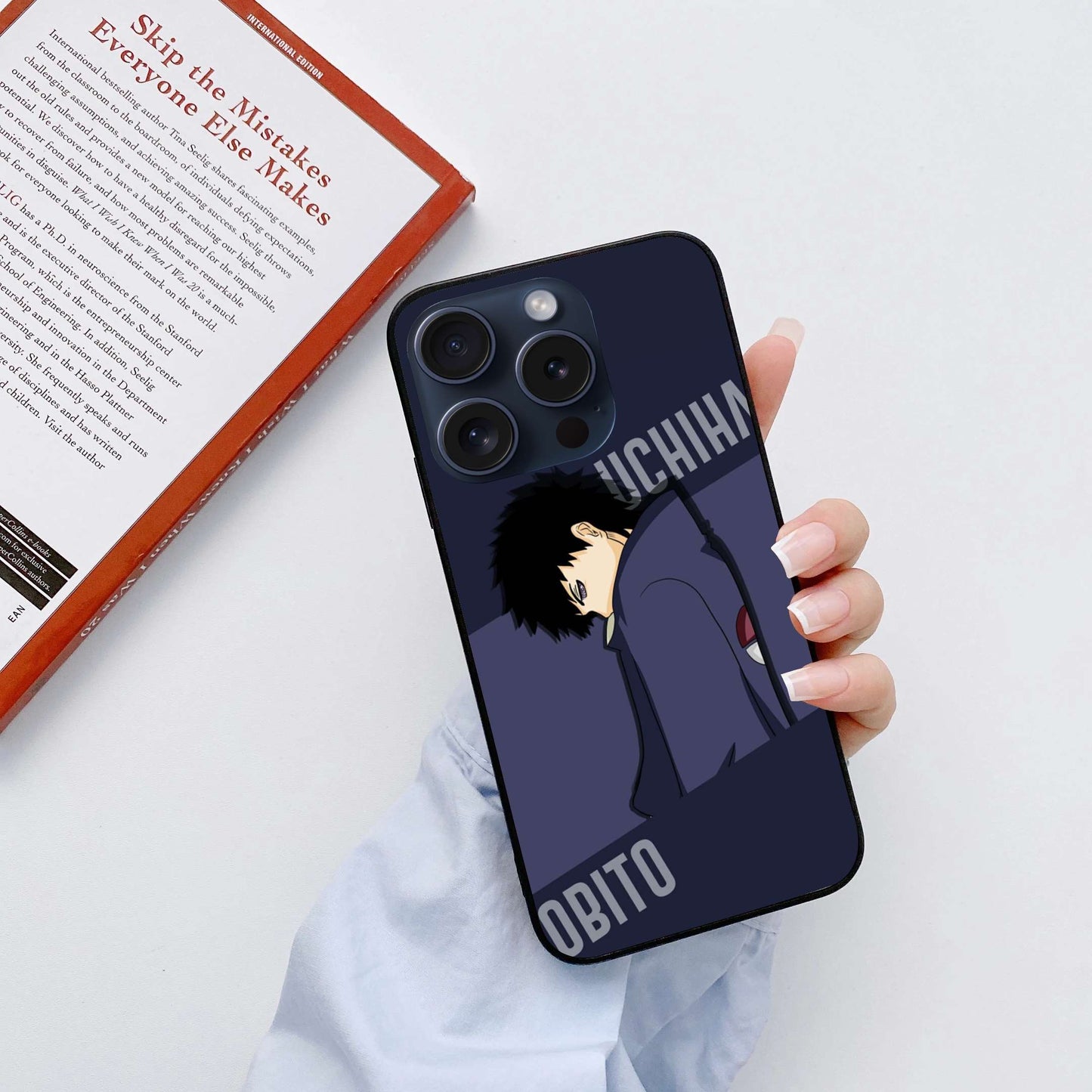 Obito Original Glass Glossy Finish Back Cover