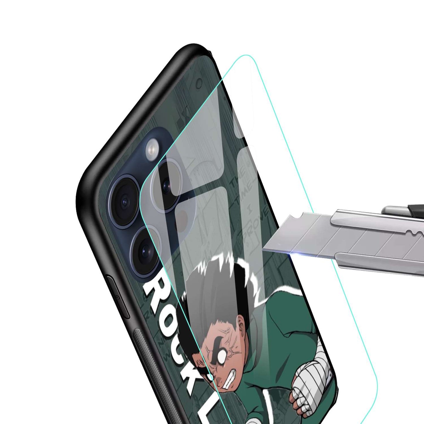 RockLee Original Glass Glossy Finish Back Cover