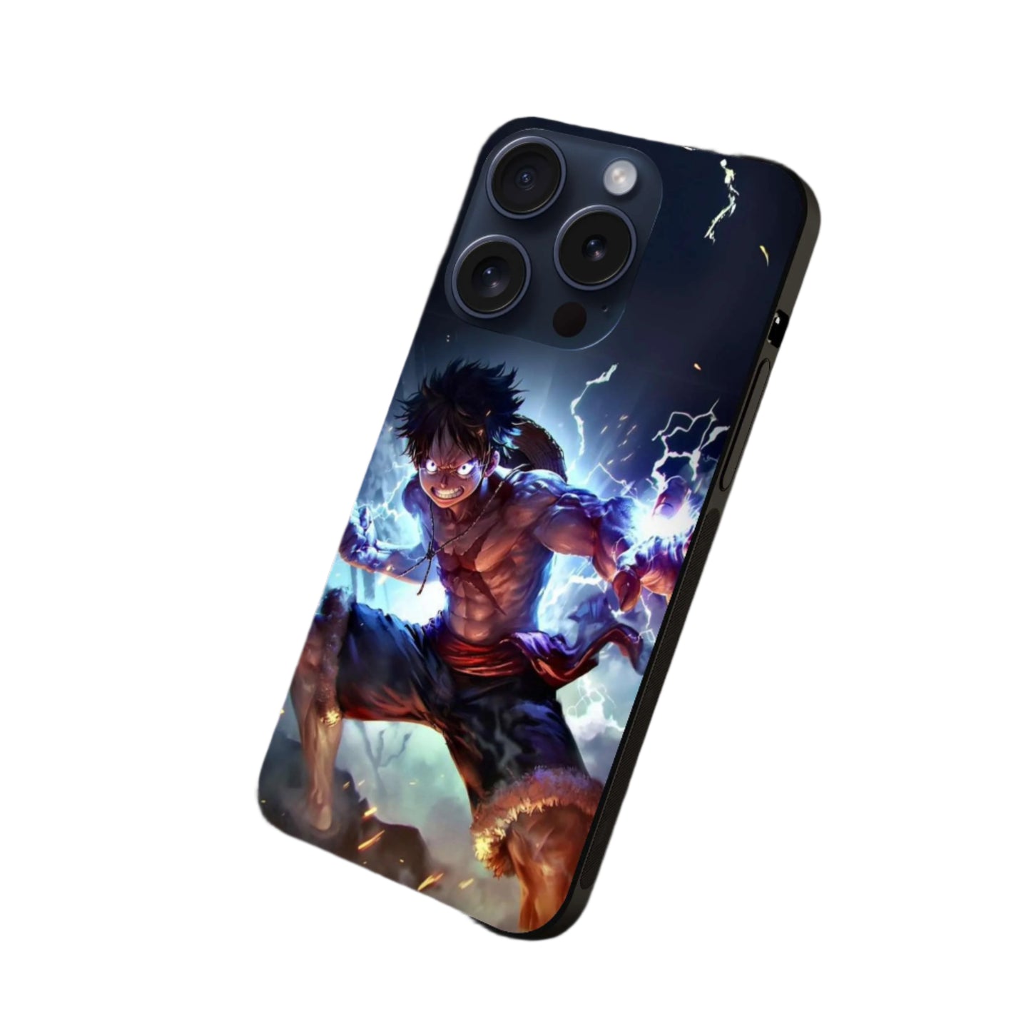 Monkey D. Luffy Original Glass Glossy Finish Back Cover