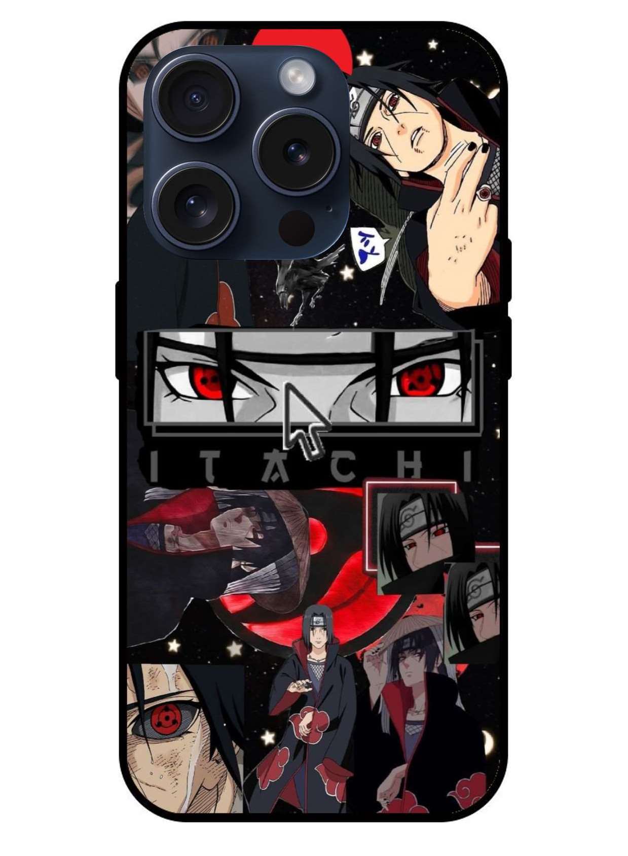 Itachi Original Glass Glossy Finish Back Cover