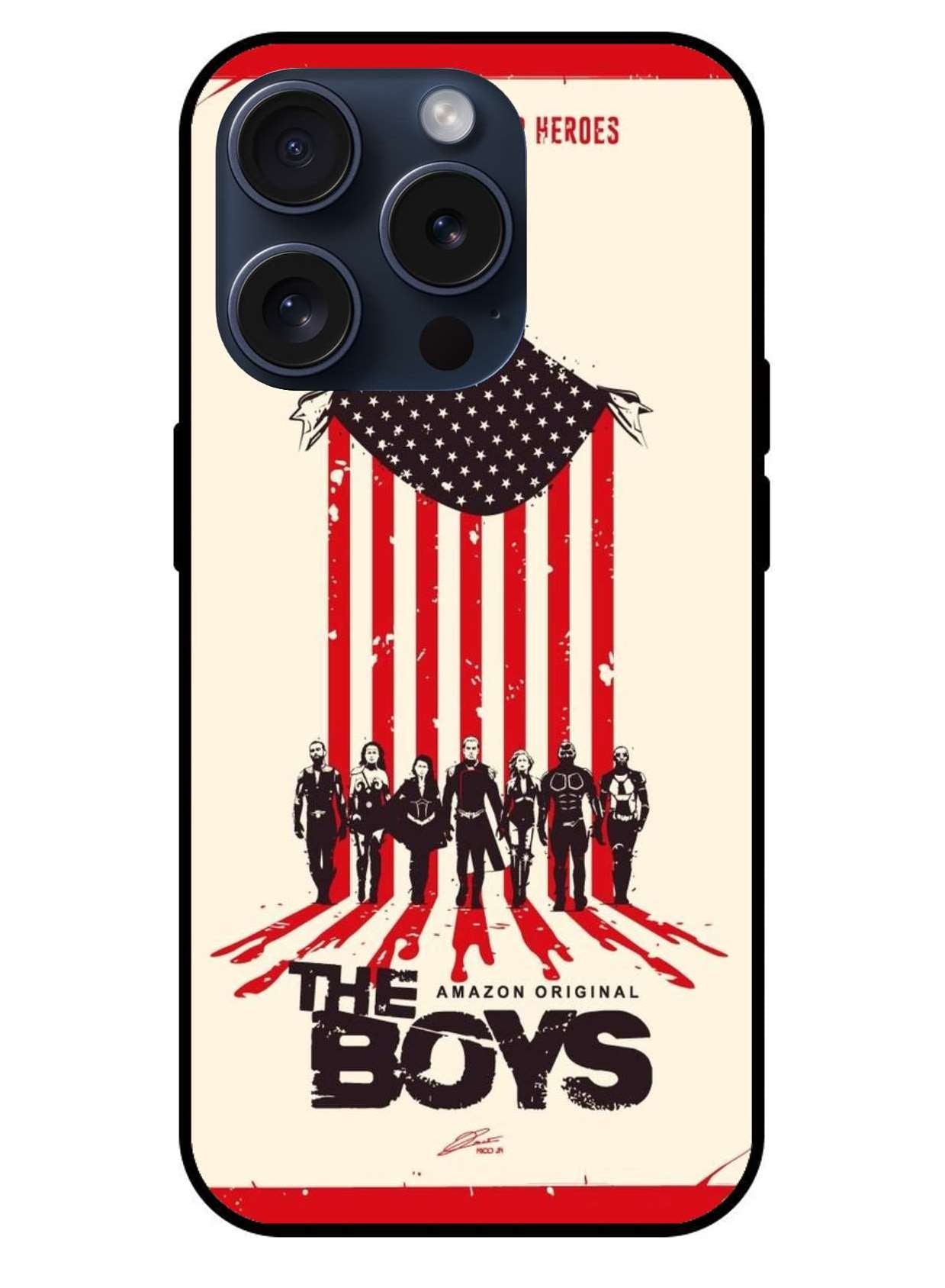 The Boys Original Glass Glossy Finish Back Cover