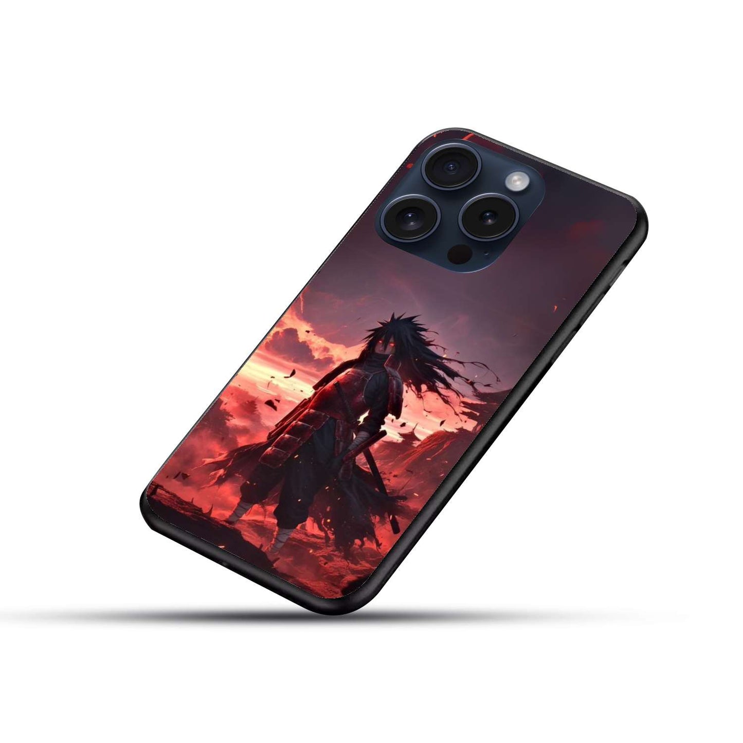 Madara Uchiha Naruto Original Glass Glossy Finish Back Cover