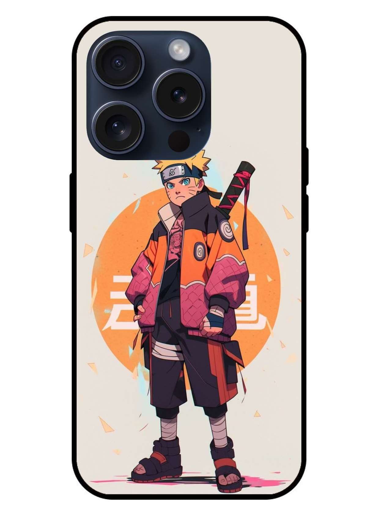 Naruto Original Glass Glossy Finish Back Cove