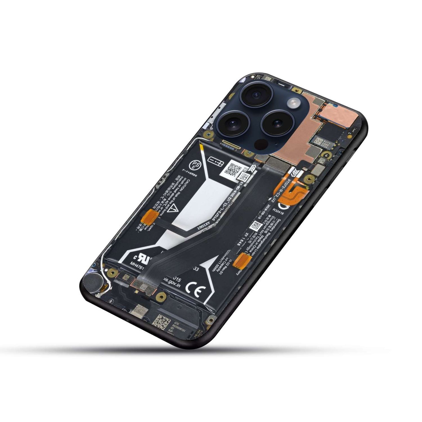 Motherboard Aesthetic Original Glass Glossy Finish Back Cover