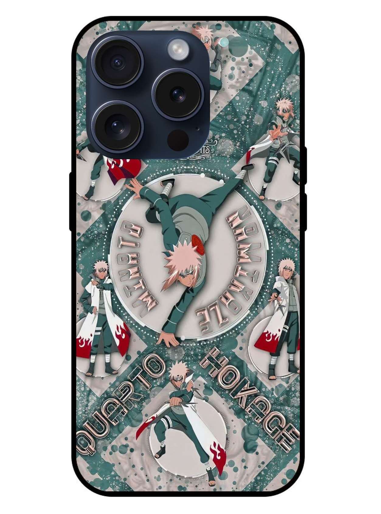 Minato Original Glass Glossy Finish Back Cover