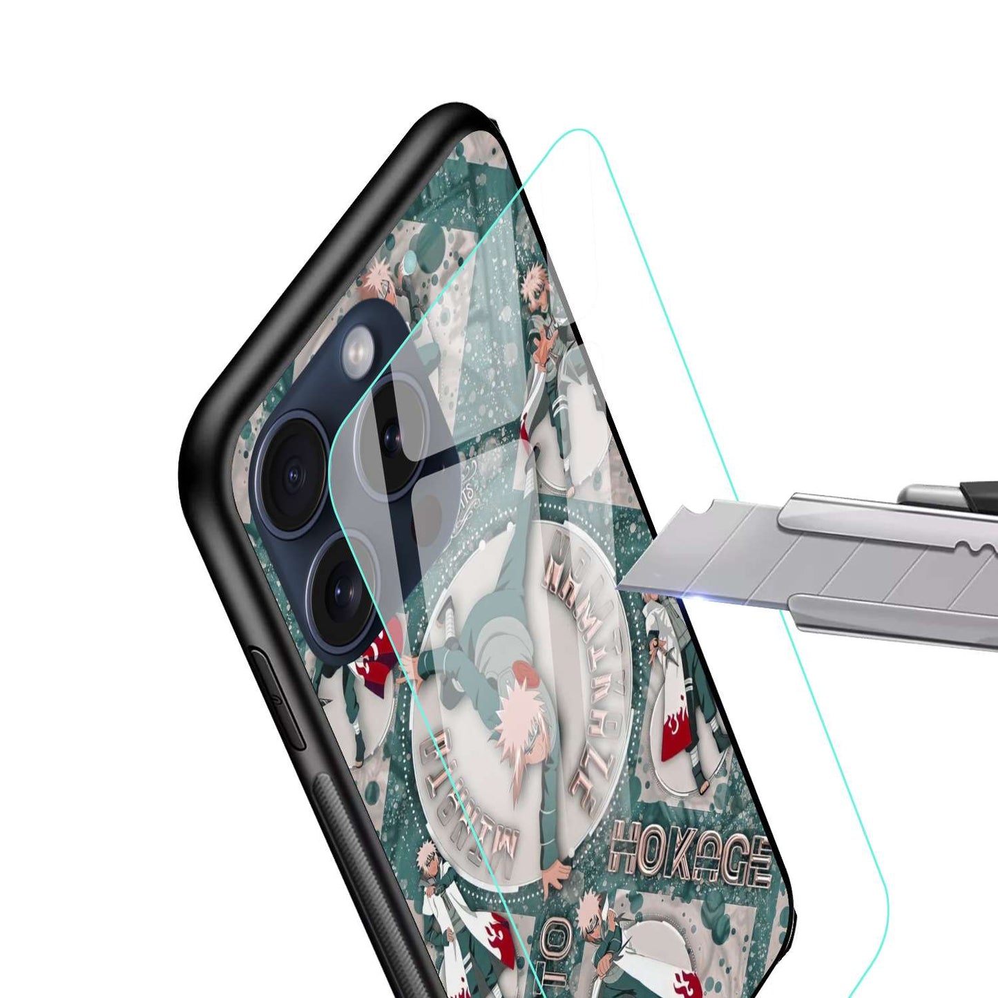 Minato Original Glass Glossy Finish Back Cover