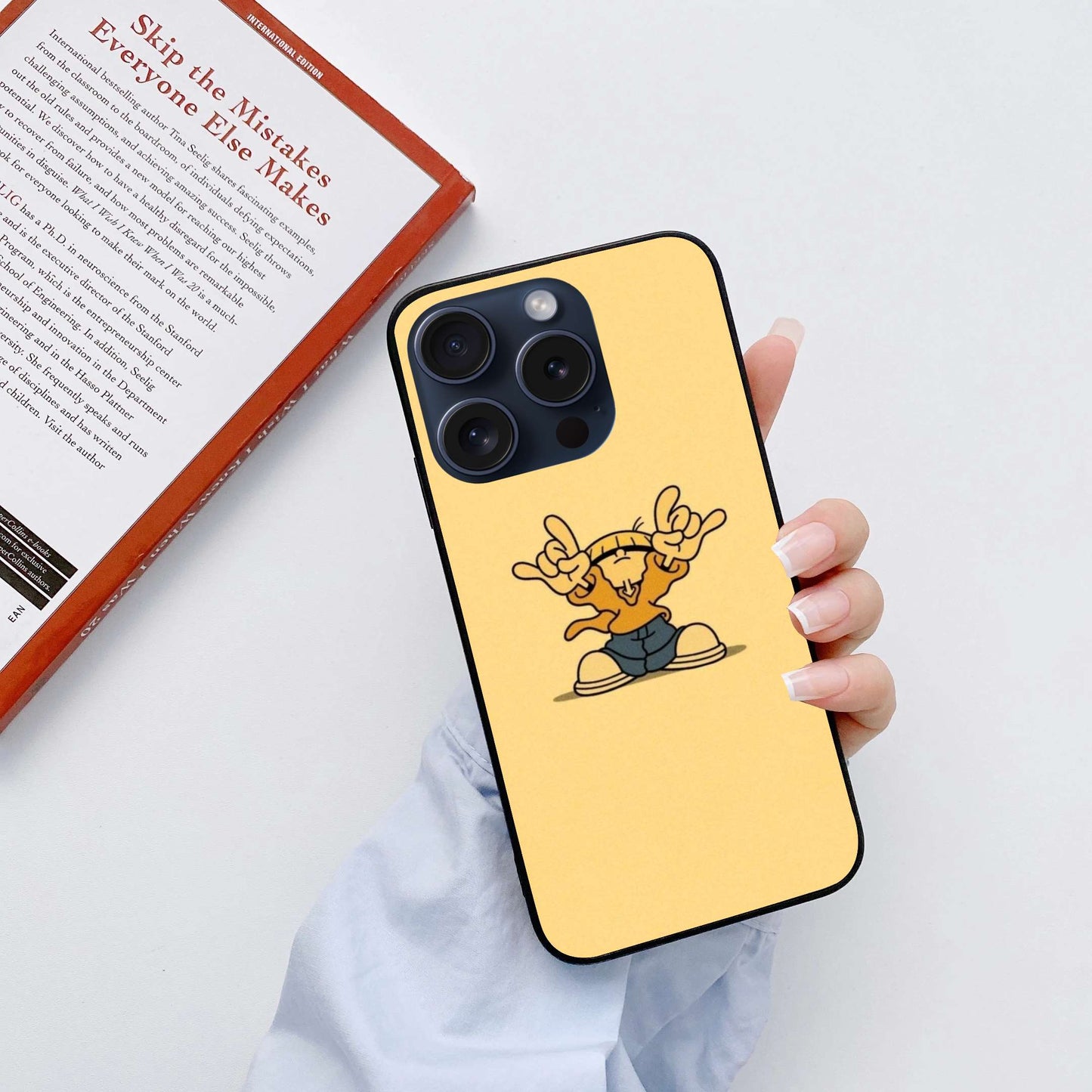 YOOOO Original Glass Glossy Finish Back Cover