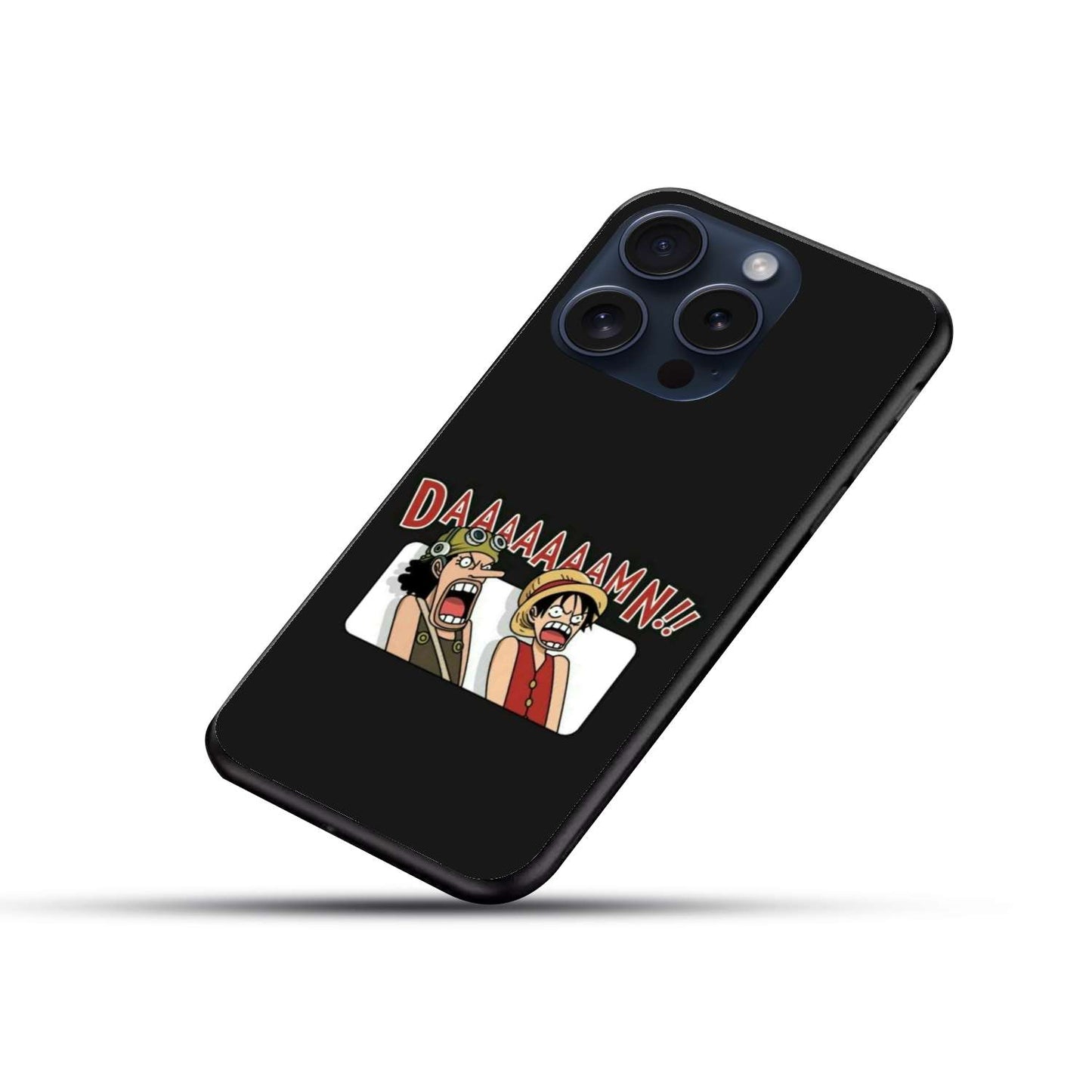 Damnnnn Original Glass Glossy Finish Back Cover