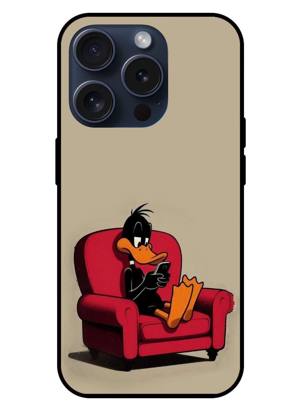 Duck Original Glass Glossy Finish Back Cover