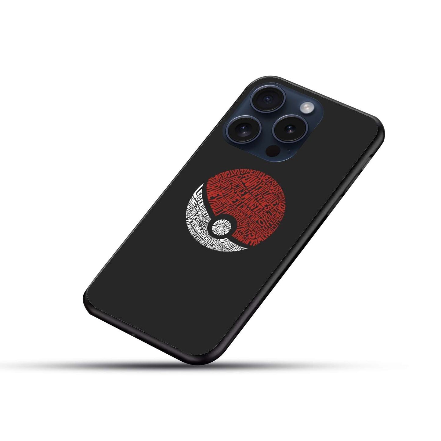 Poke ball Original Glass Glossy Finish Back Cover