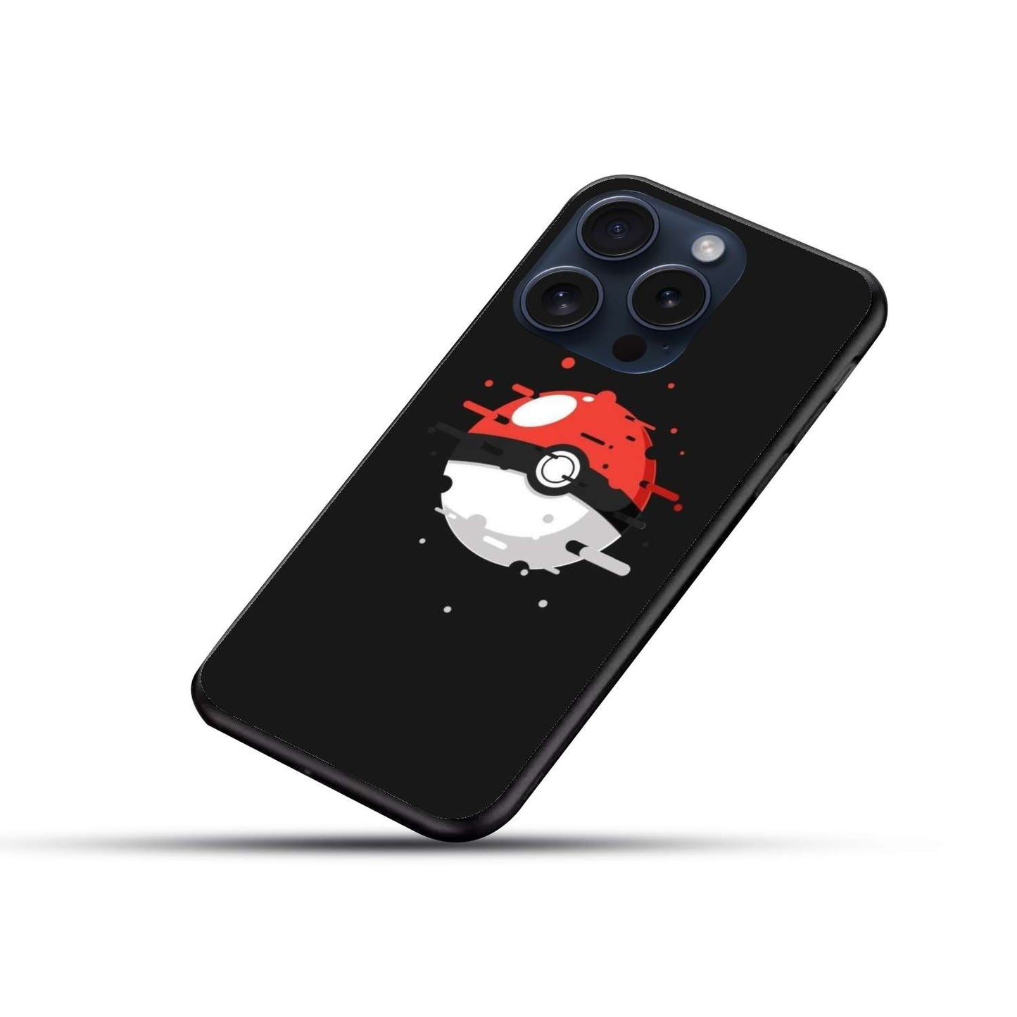 Poke ball Original Glass Glossy Finish Back Cover