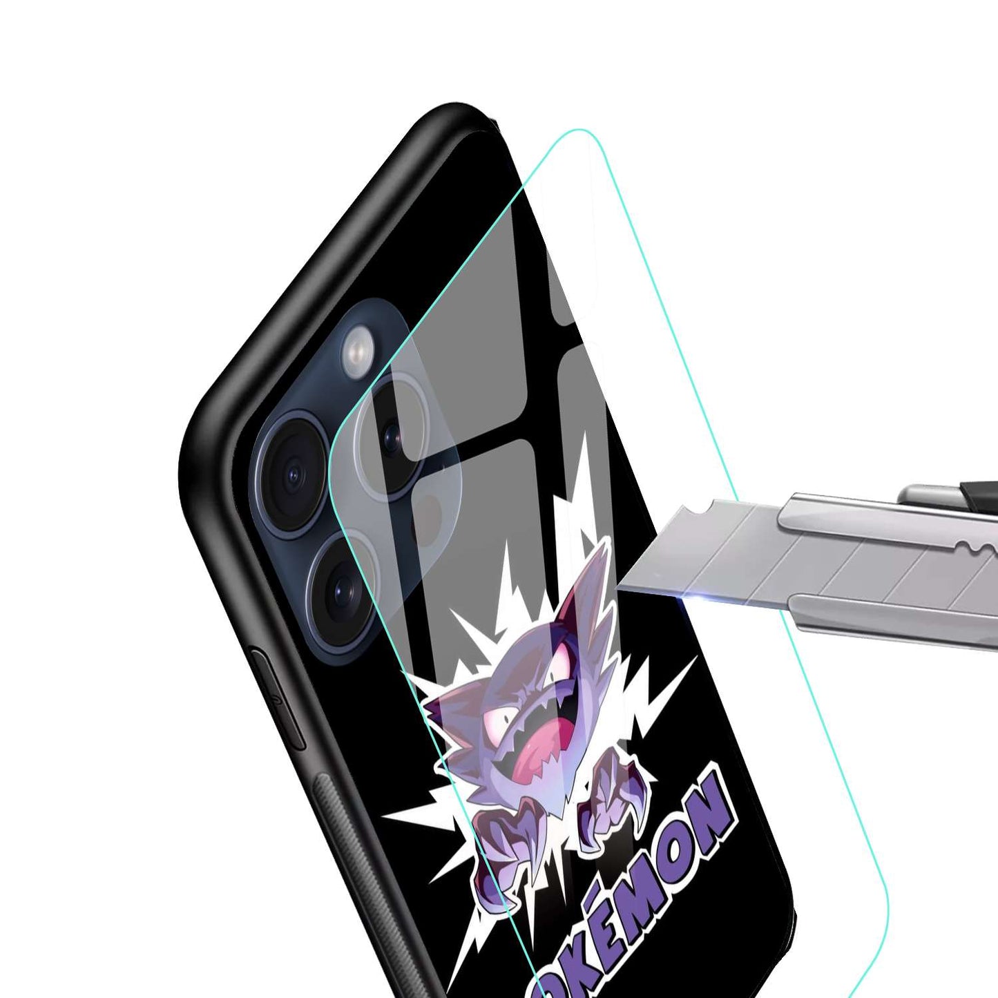 Pokemon Original Glass Glossy Finish Back Cover