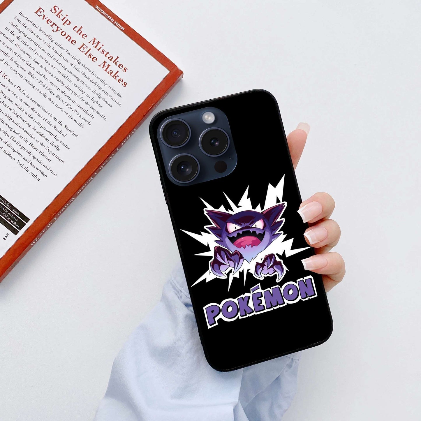 Pokemon Original Glass Glossy Finish Back Cover