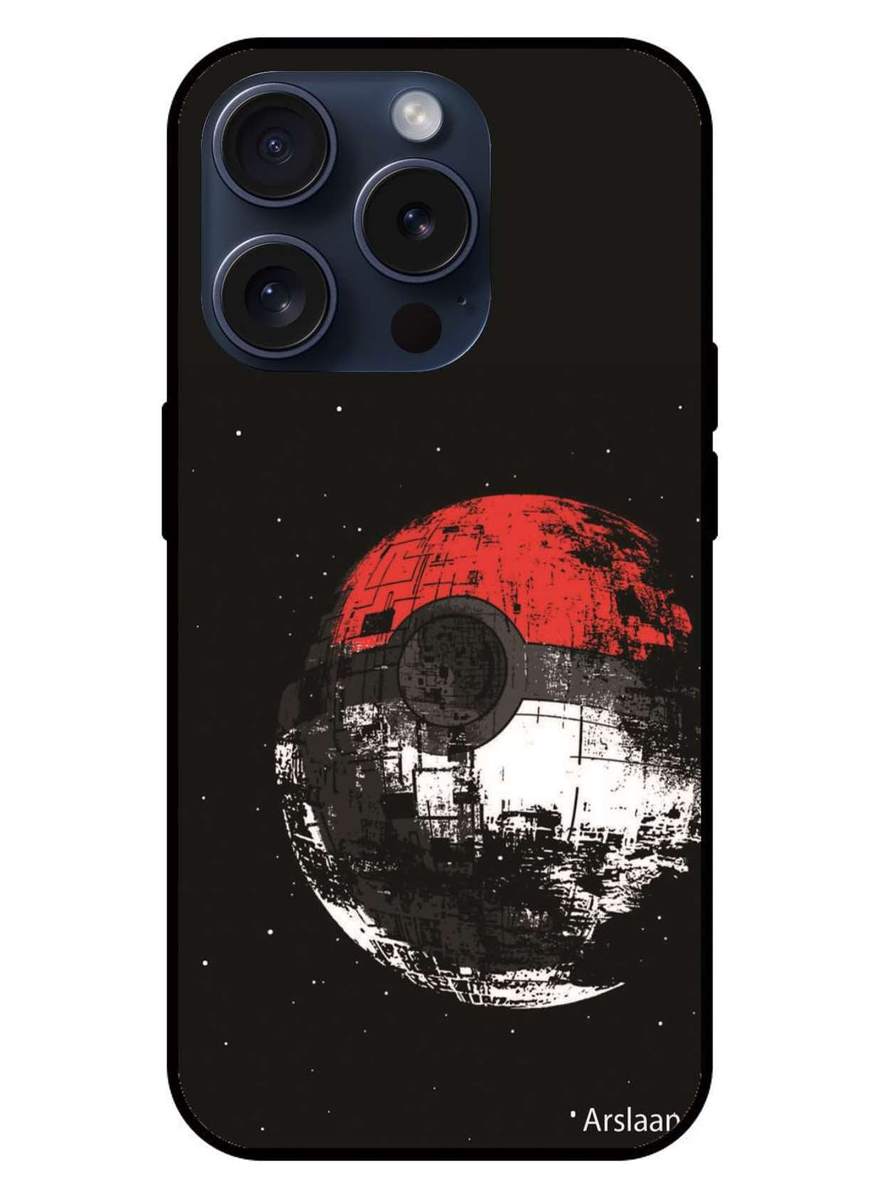 Poke Ball Original Glass Glossy Finish Back Cover