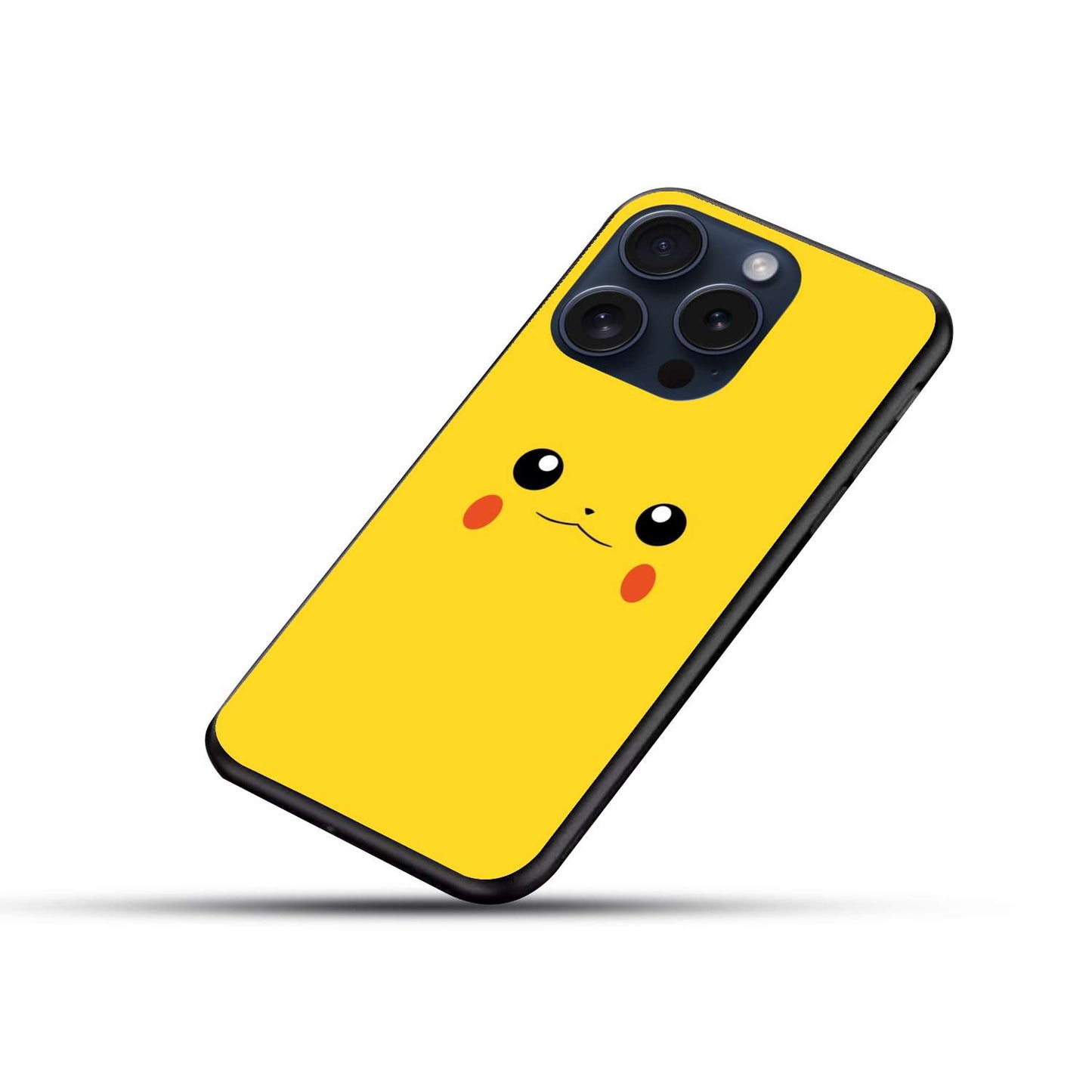 Pikachu Pokemon Original Glass Glossy Finish Back Cover