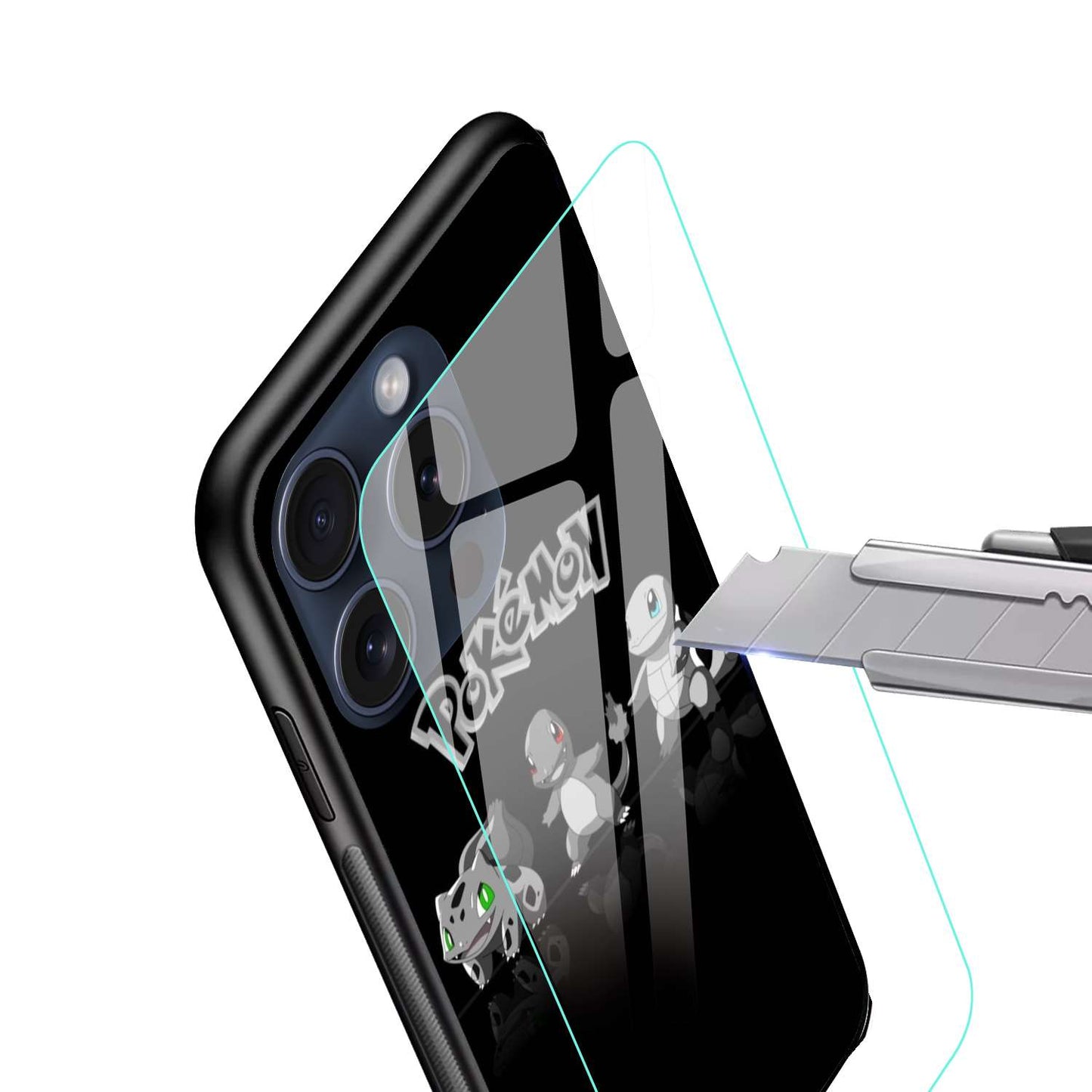 Pokemon Original Glass Glossy Finish Back Cover