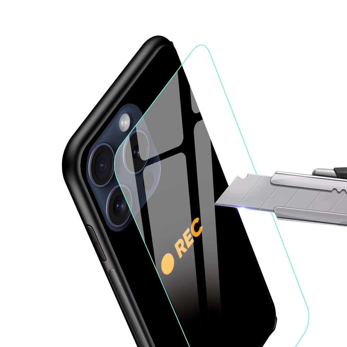 Rec Original Glass Glossy Finish Back Cover