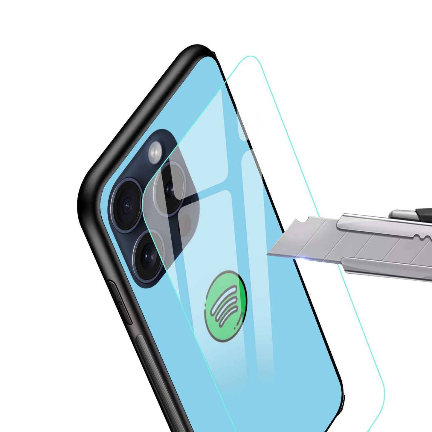 Spotify Original Glass Glossy Finish Back Cover