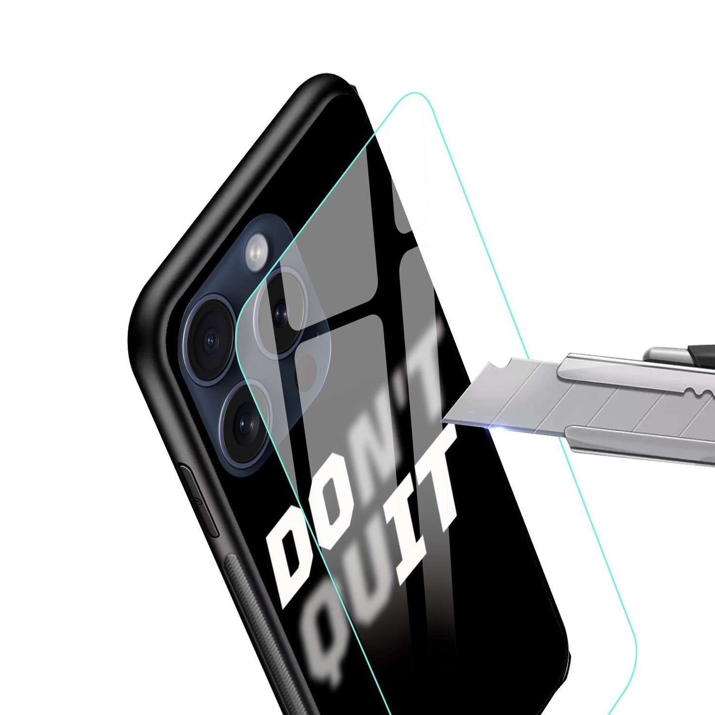 Do It Original Glass Glossy Finish Back Cover