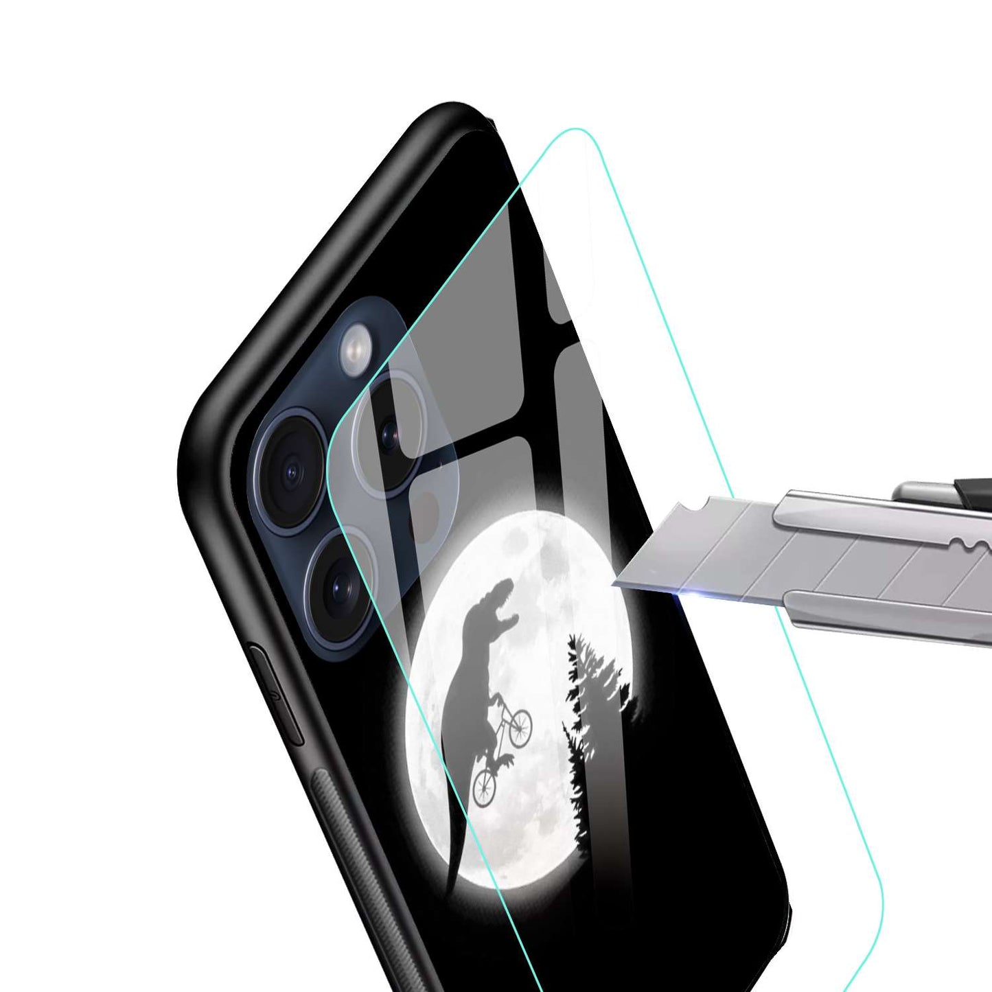 Dinosaur Original Glass Glossy Finish Back Cover