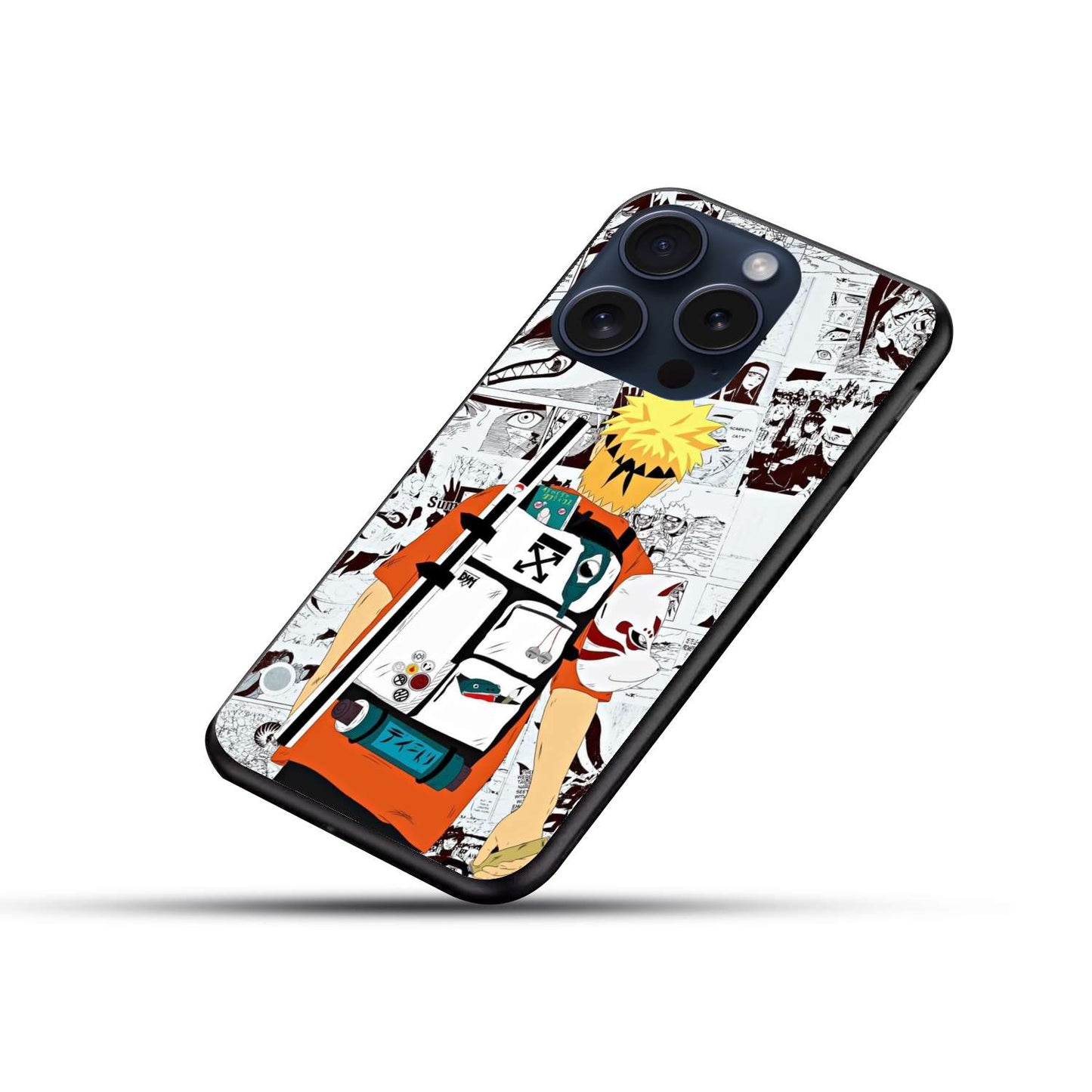 Naruto Original Glass Glossy Finish Back Cover