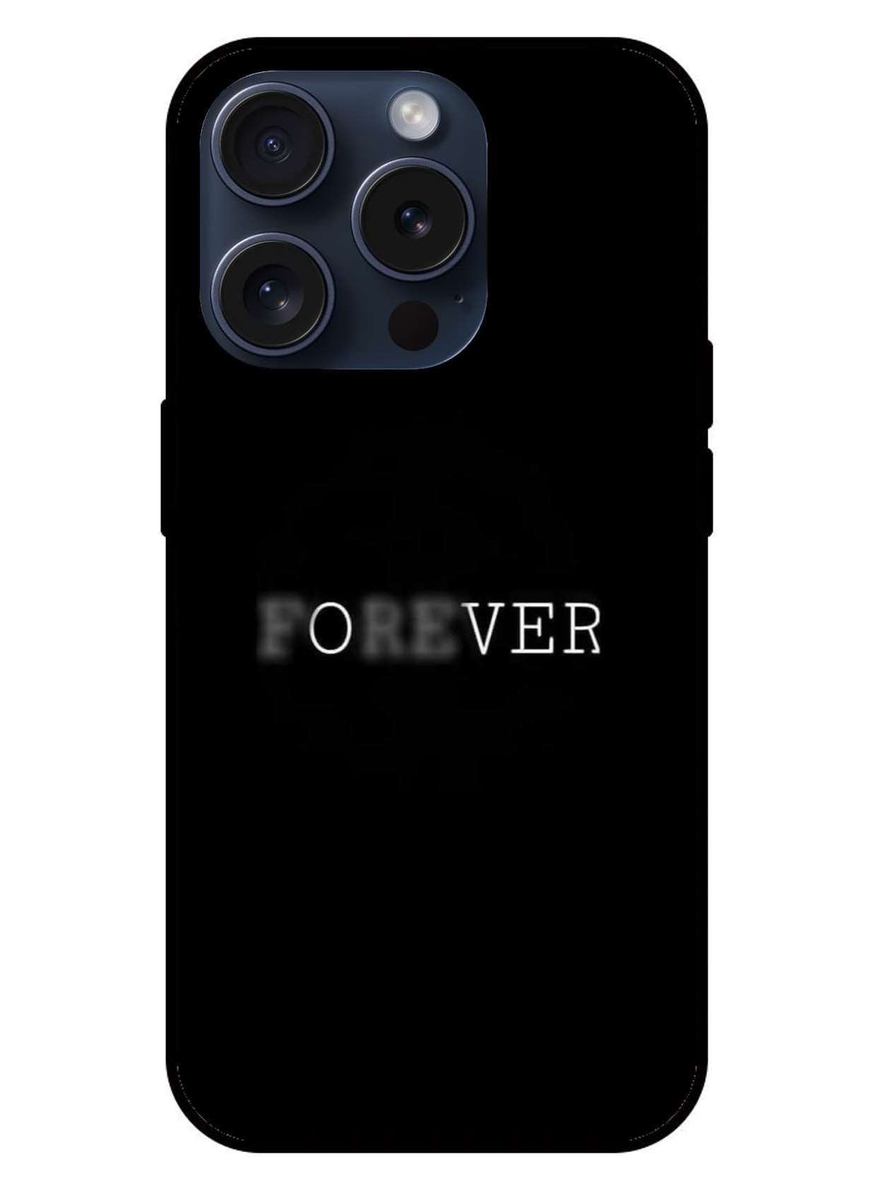 Forever Original Glass Glossy Finish Back Cover