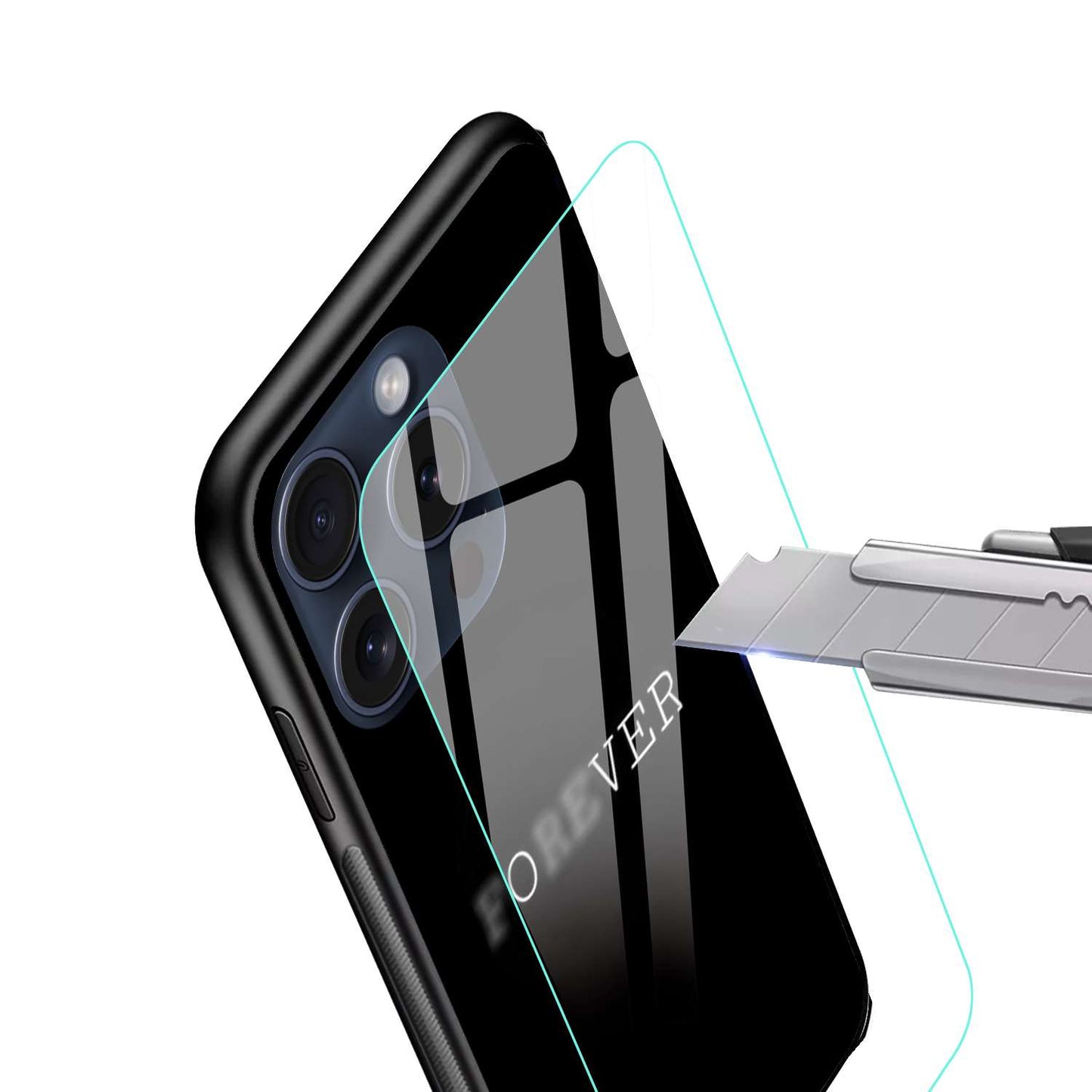 Forever Original Glass Glossy Finish Back Cover