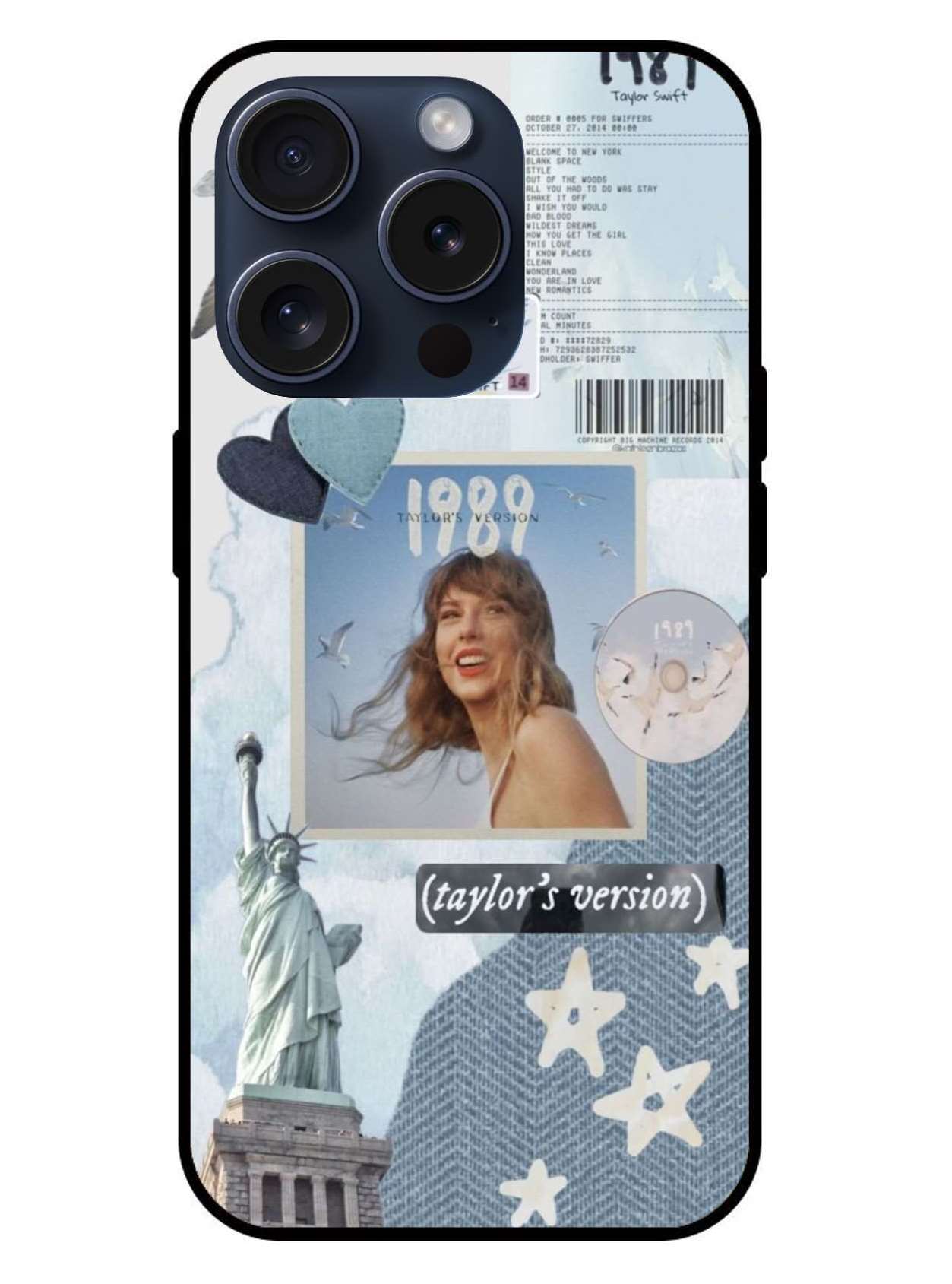 Taylor's Aesthetic Original Glass Glossy Finish Back Cover