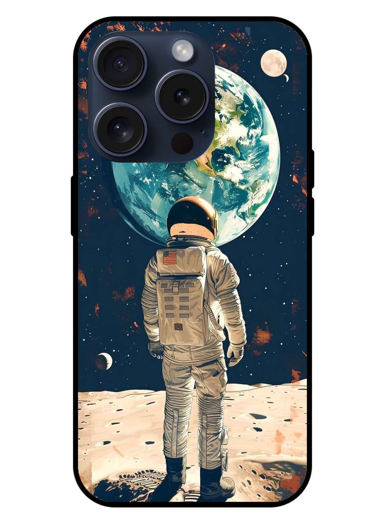 Astronaut Original Glass Glossy Finish Back Cover