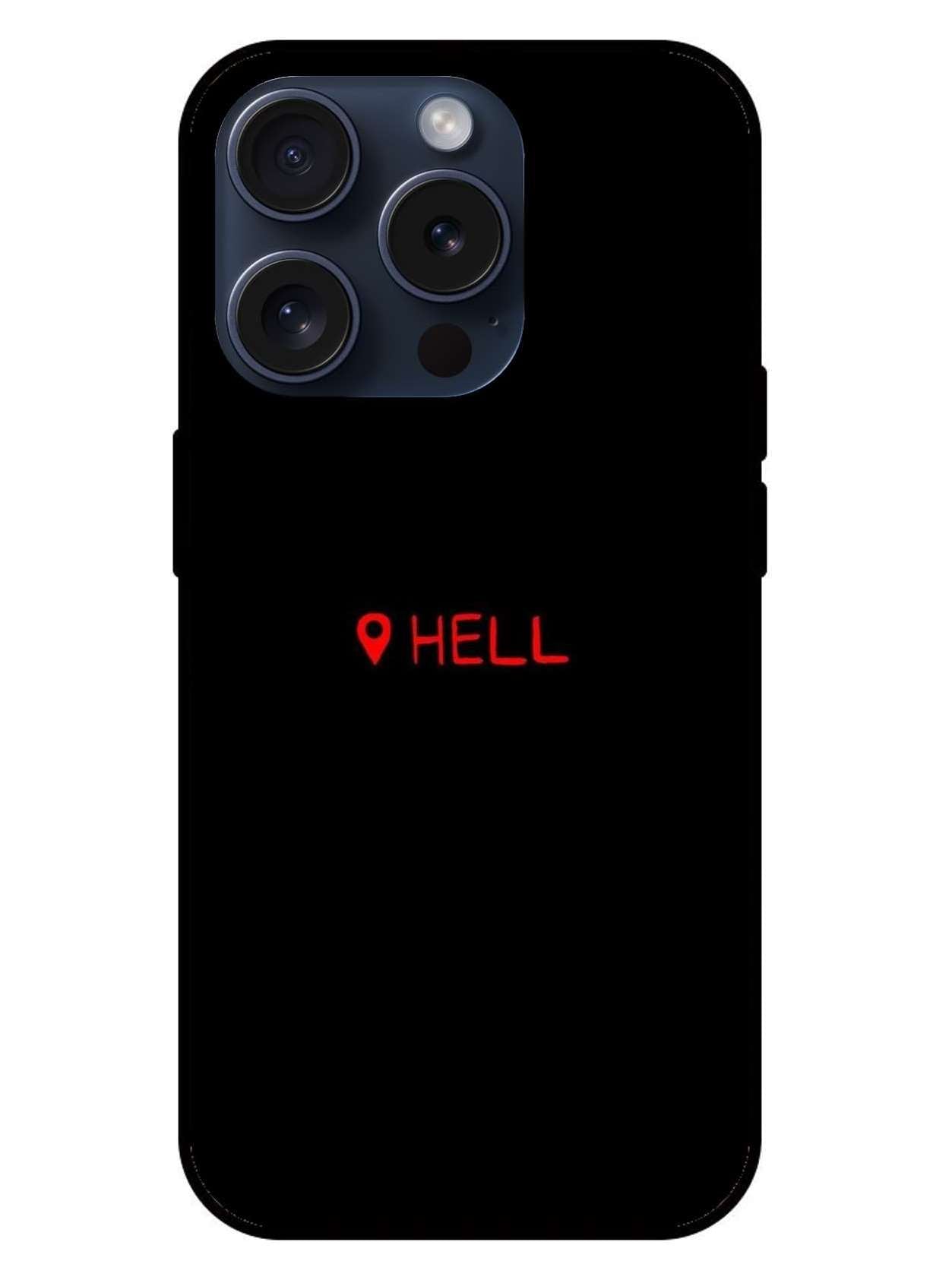 HEll Original Glass Glossy Finish Back Cover