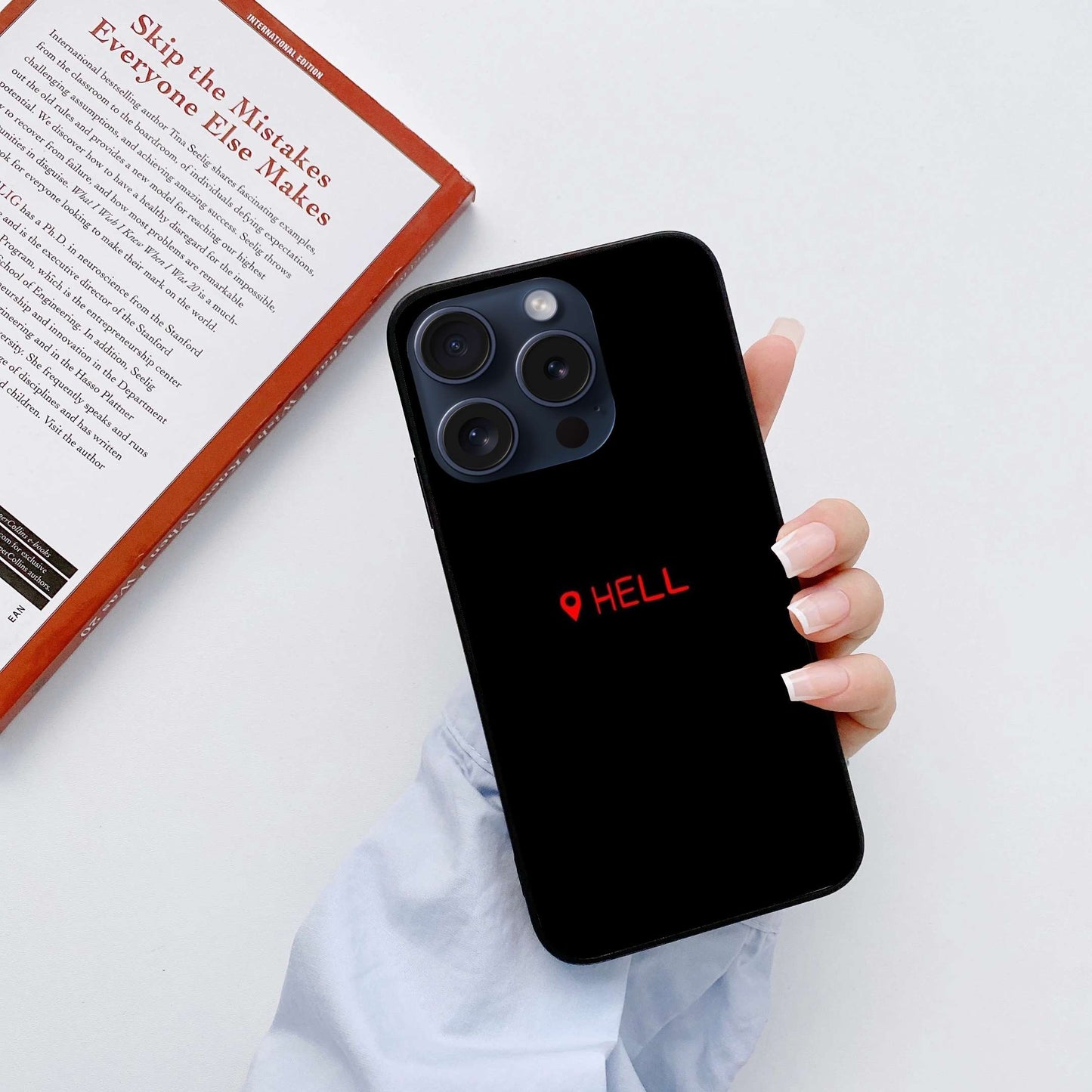 HEll Original Glass Glossy Finish Back Cover