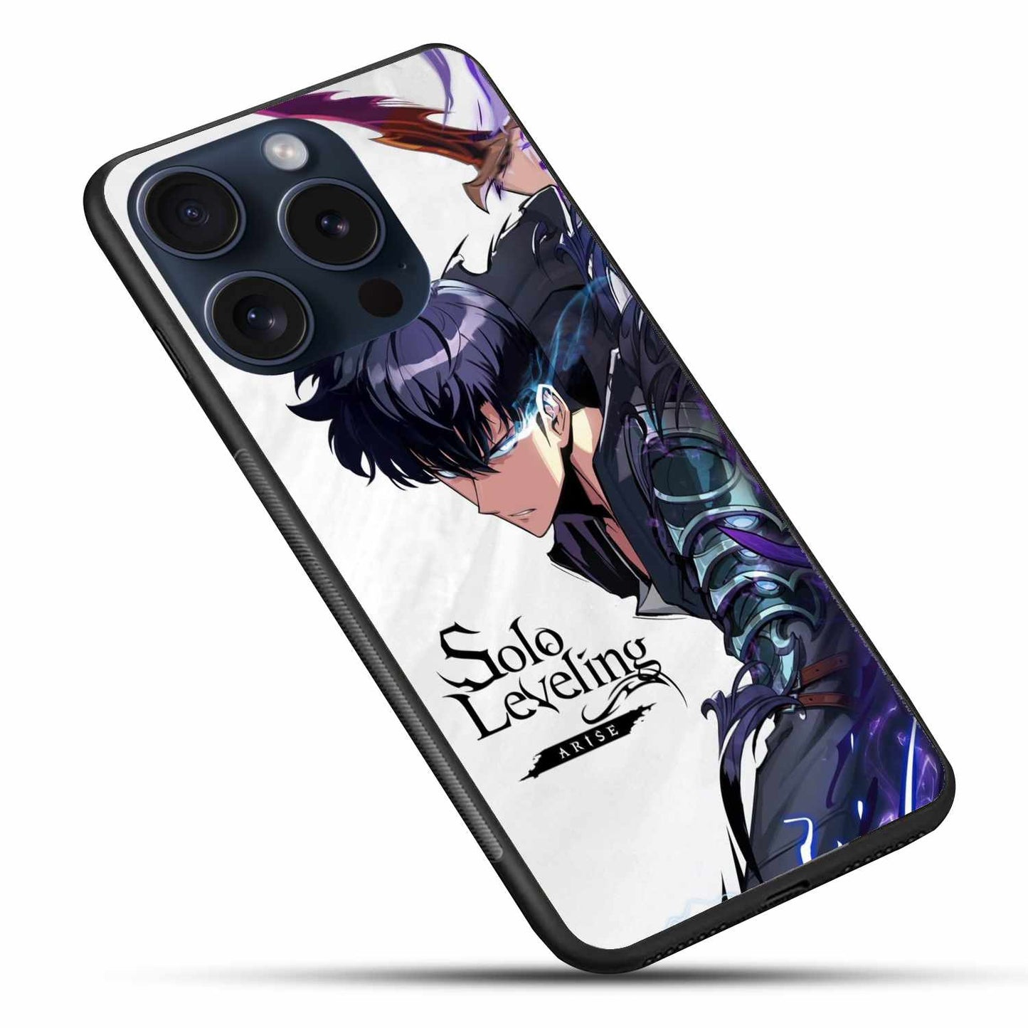 Solo Leveling Arise iPhone Case – Sung Jin-Woo Anime Original Glass Cover