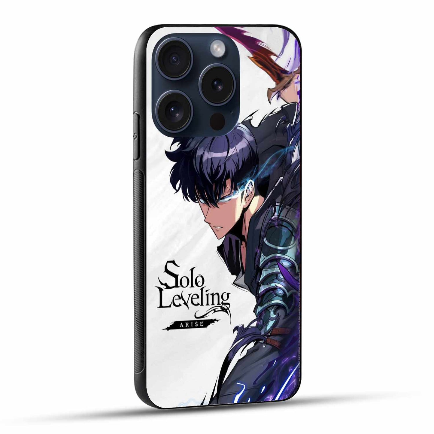 Solo Leveling Arise iPhone Case – Sung Jin-Woo Anime Original Glass Cover