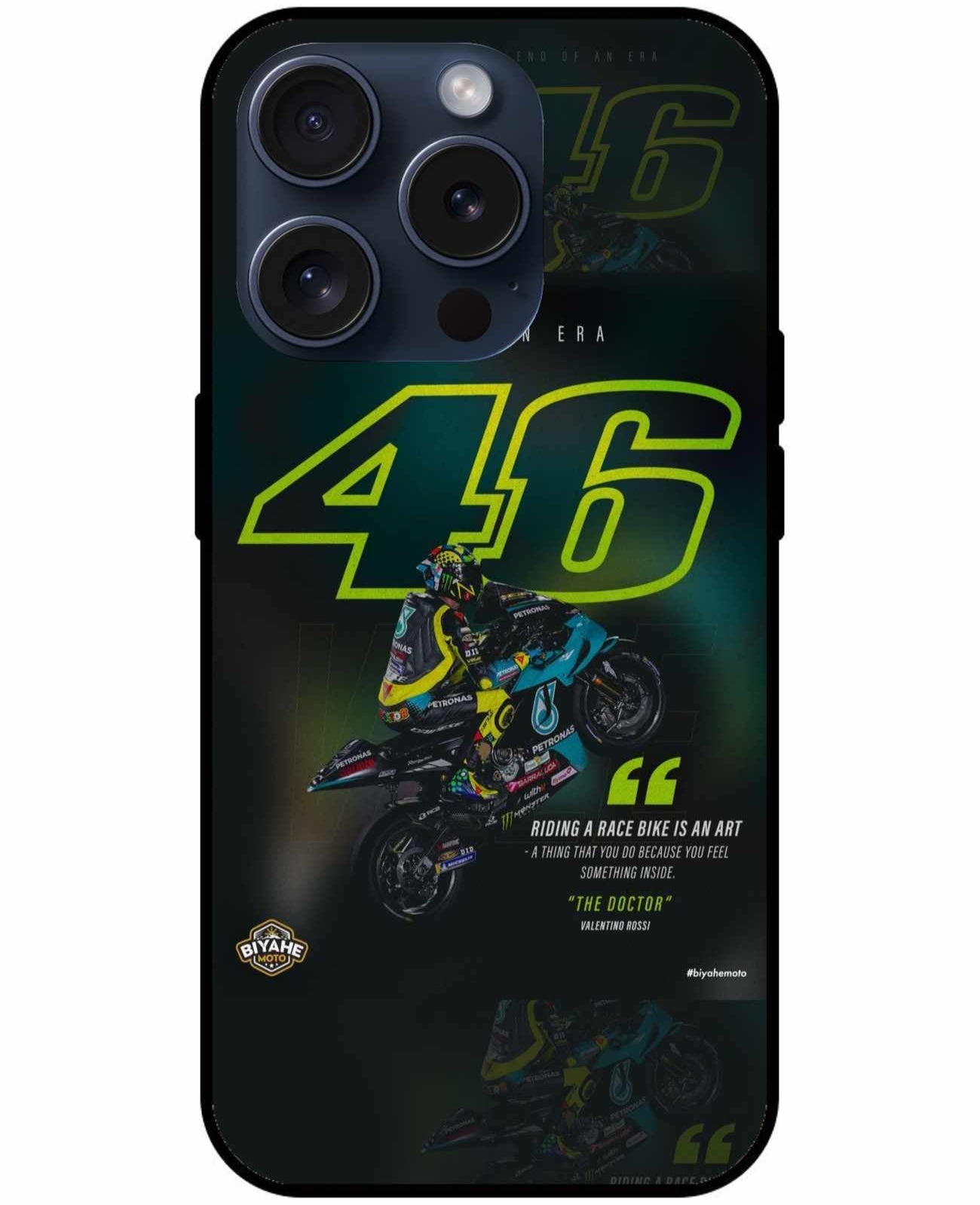 VR46 Valentino Rossi MotoGP Legend Original Glass Cover