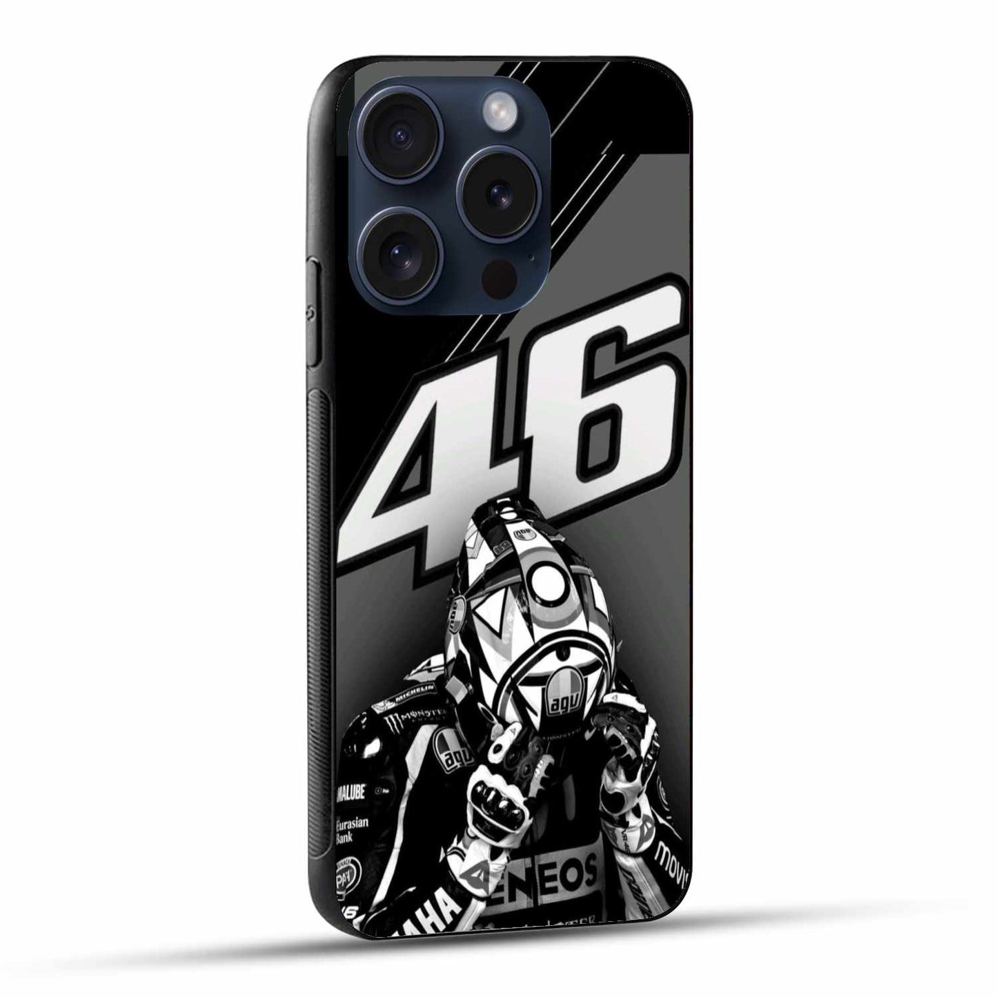 Legendary VR46 Black & White Racing Edition Original Glass Cover