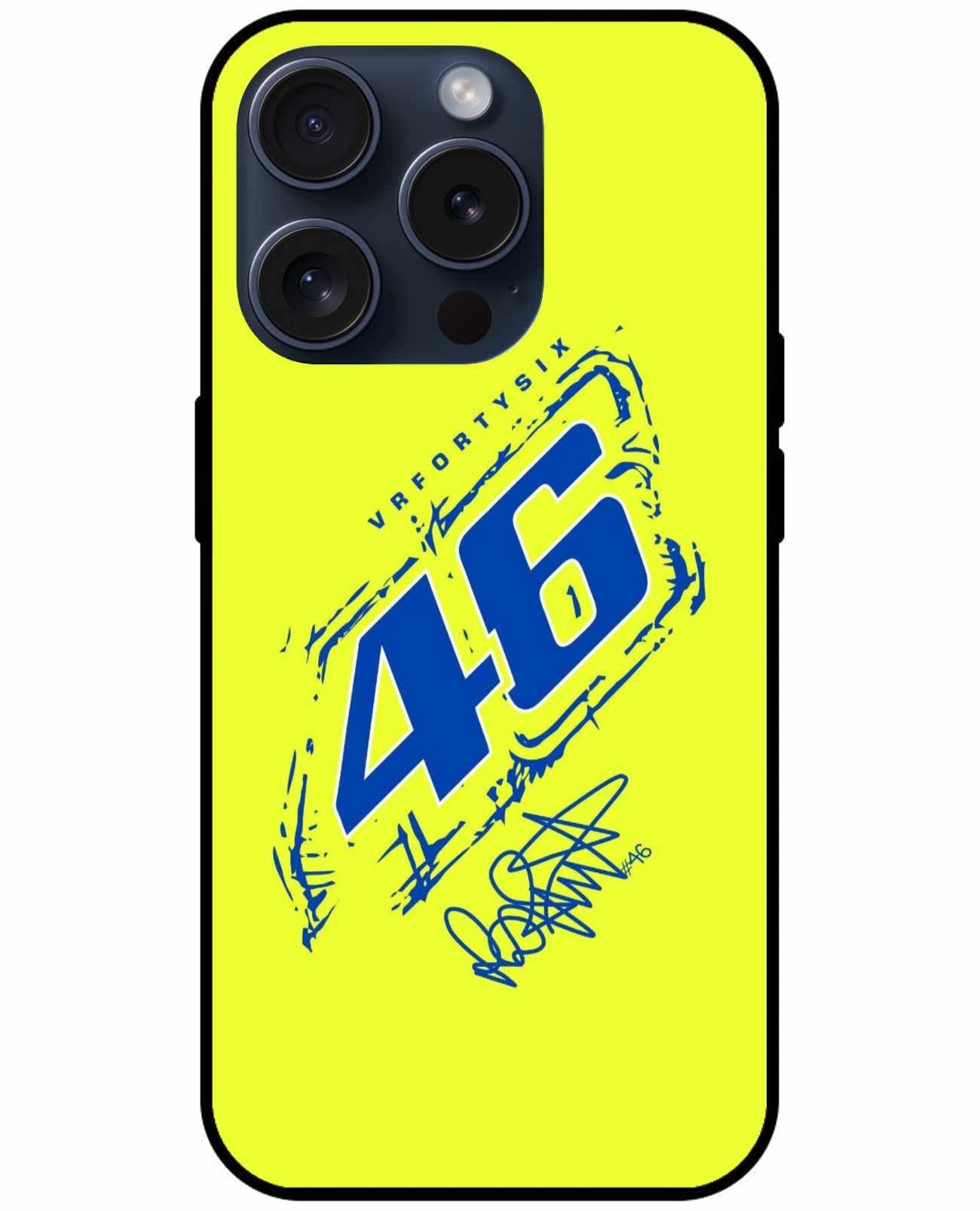 Valentino Rossi Neon VR46 Signature Edition Original Glass Glass Cover