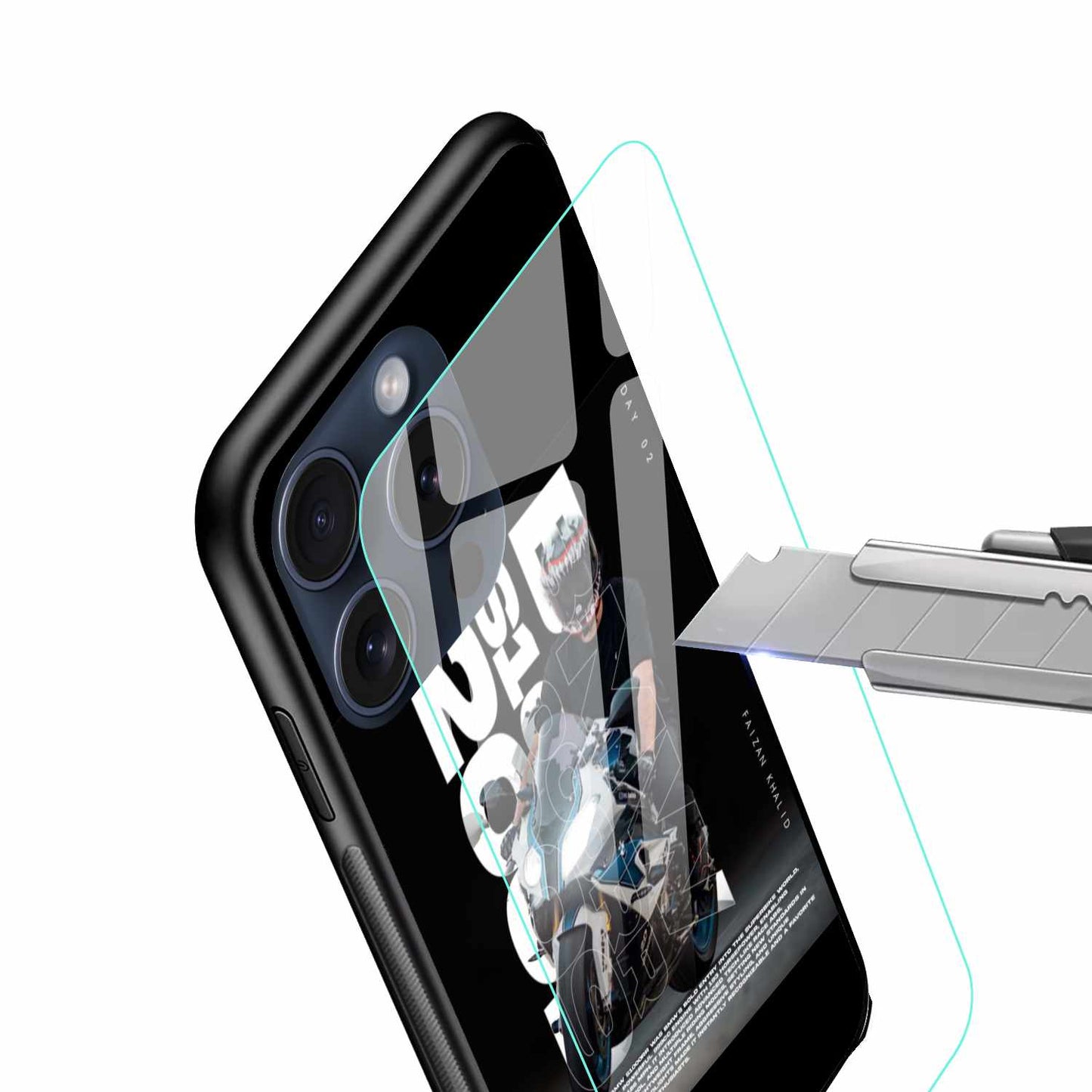 Night Rider – BMW S1000RR Power Unleashed Original Glass Cover