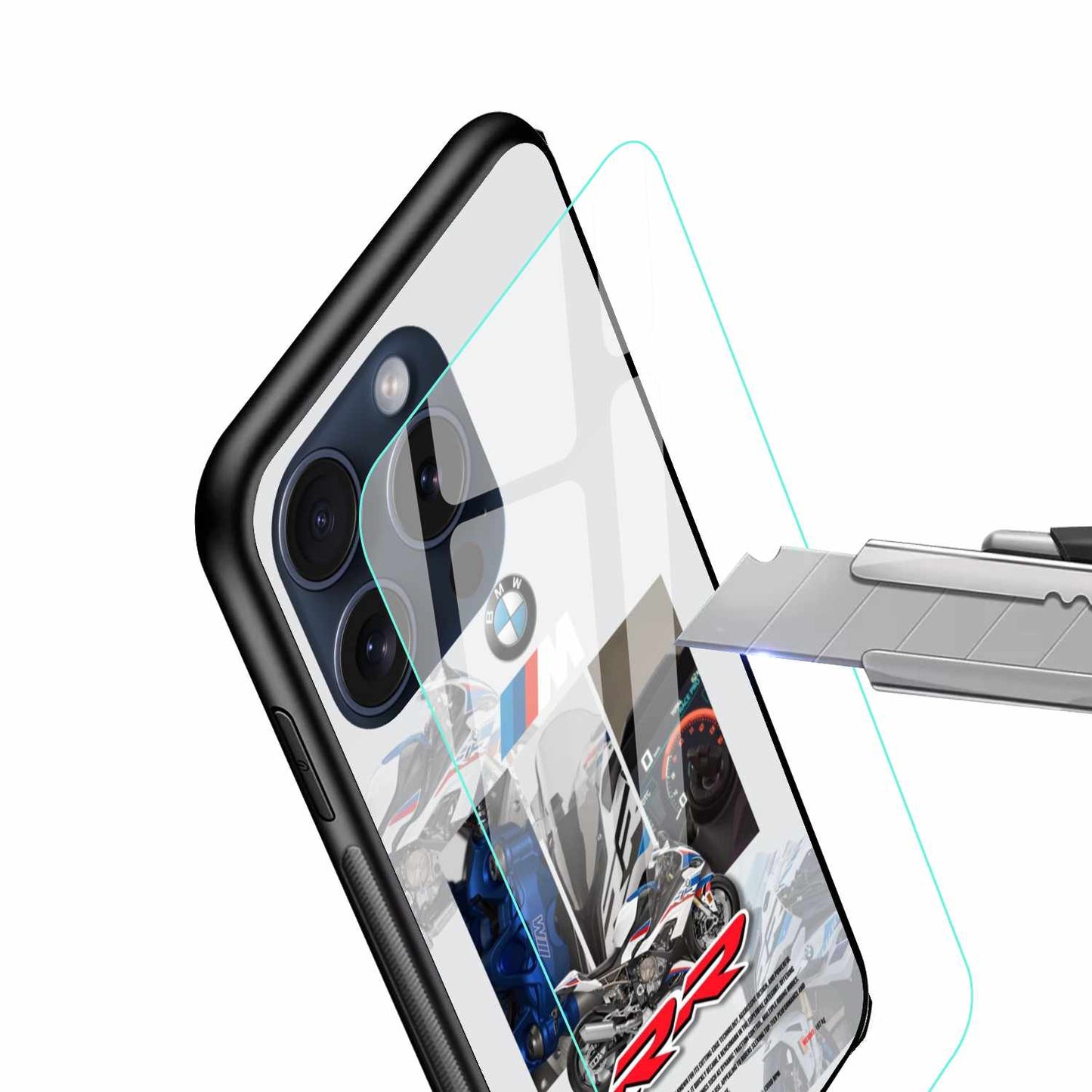 BMW S1000RR – High-Performance Sportbike Tribute Original Glass Cover