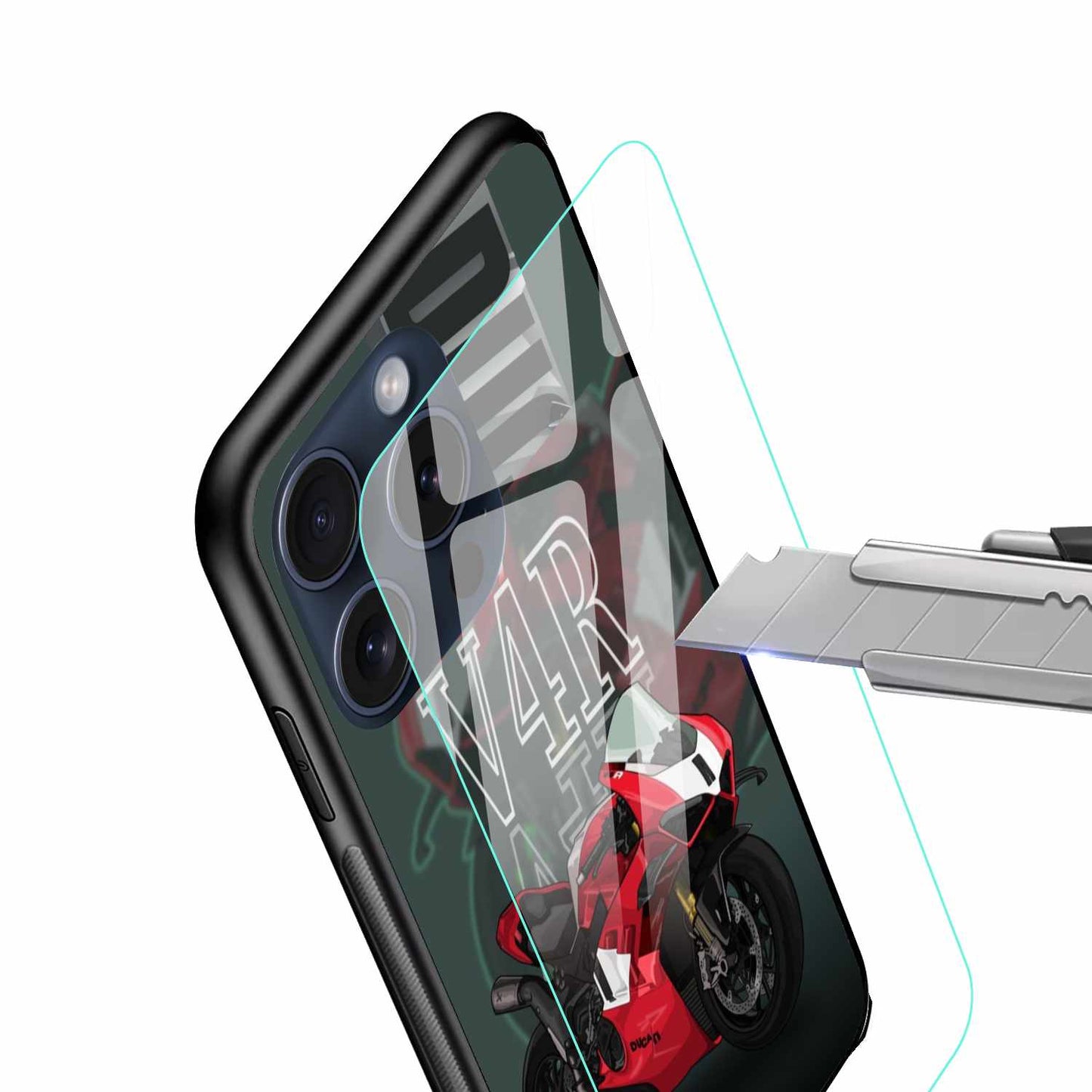 Ducati V4R Superbike – Precision Redefined in Every Detail Original Glass Cover