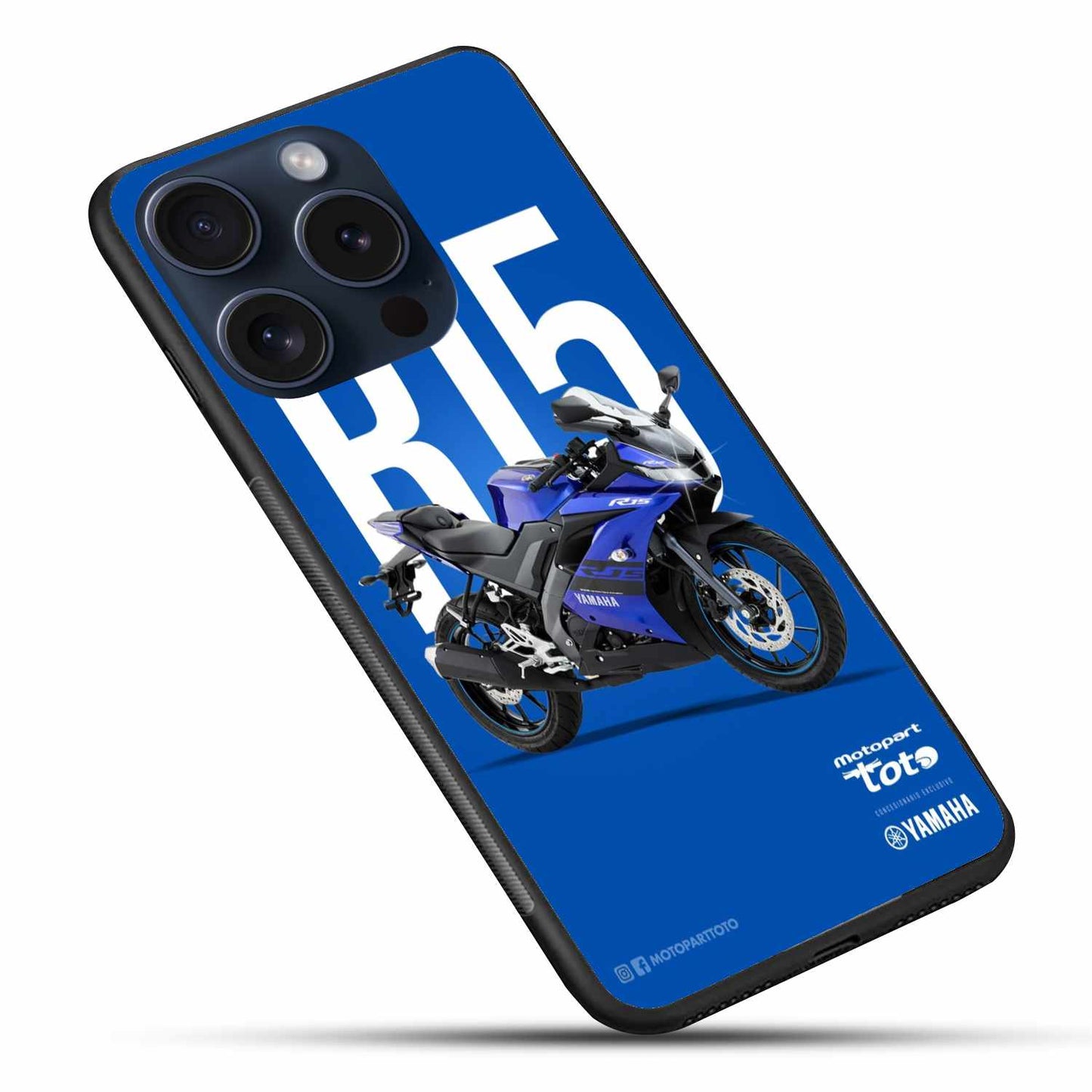 Blue Thunder Edition – Yamaha R15 Original Glass Cover