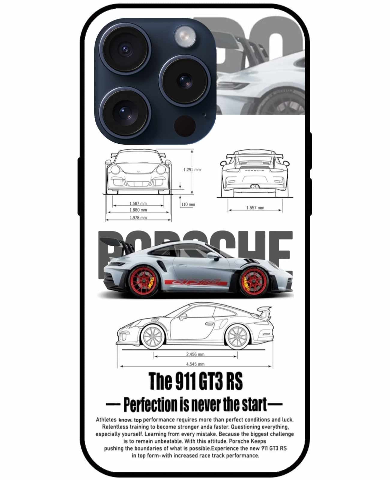 Porsche GT3 RS – Engineered to Dominate Original Glass Cover