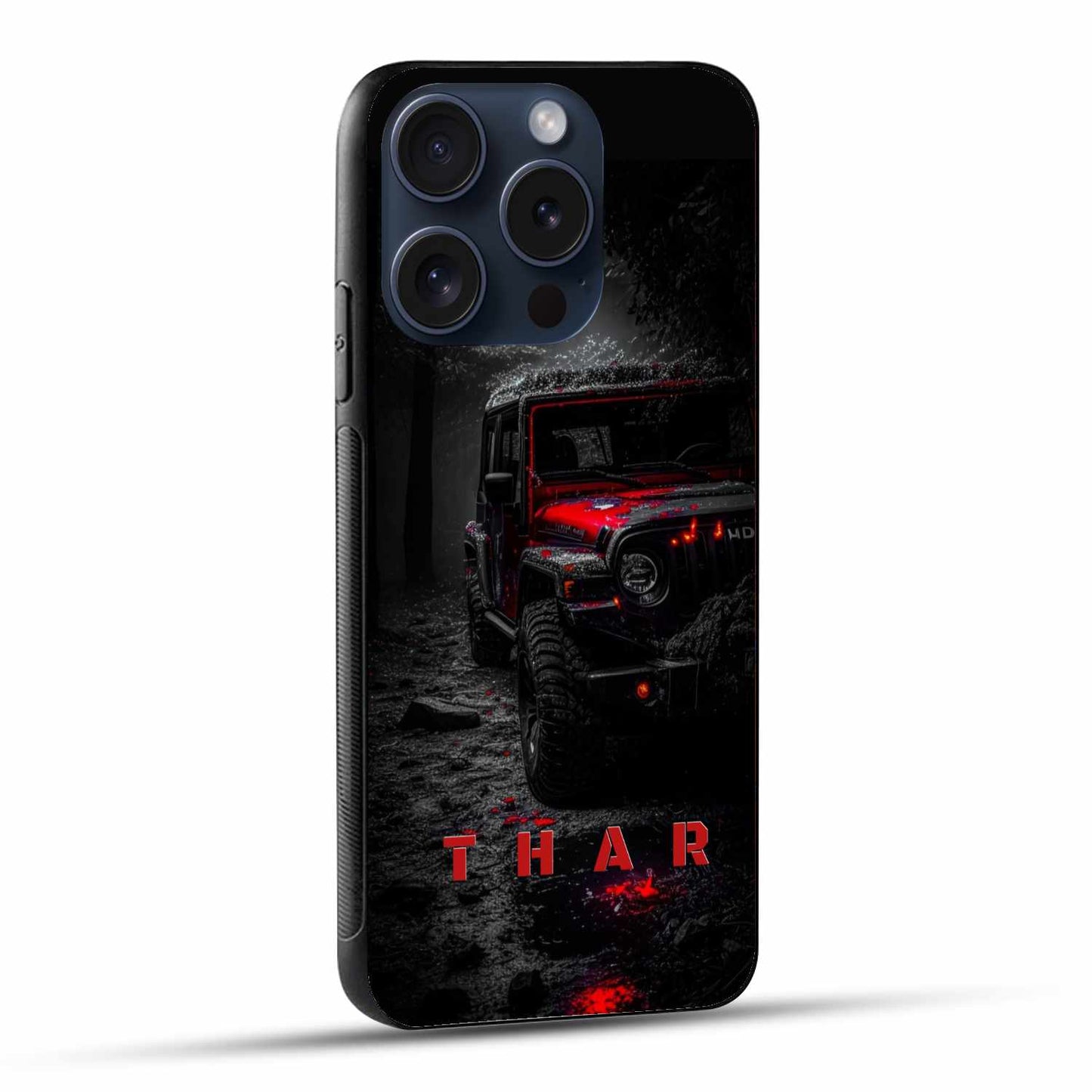Black Thar In Red Mode Original Glass Cover