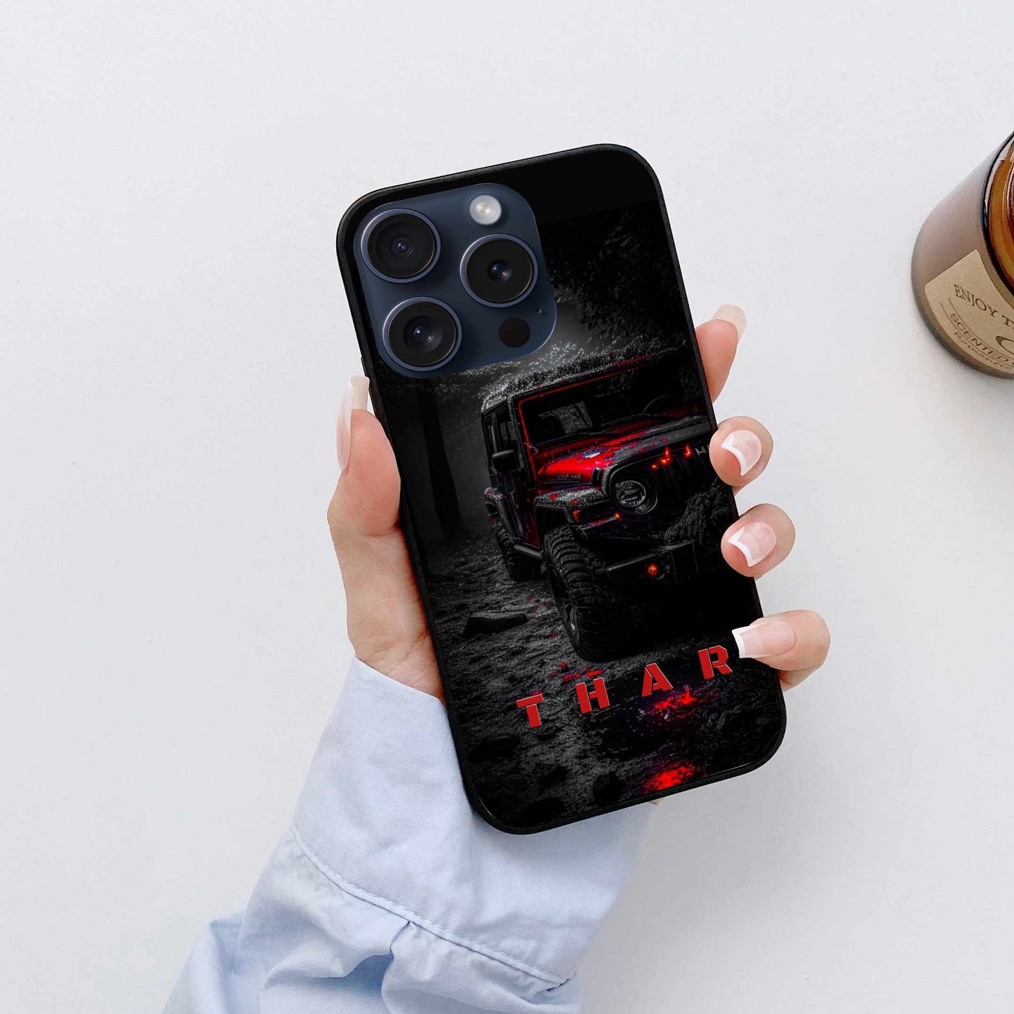 Black Thar In Red Mode Original Glass Cover