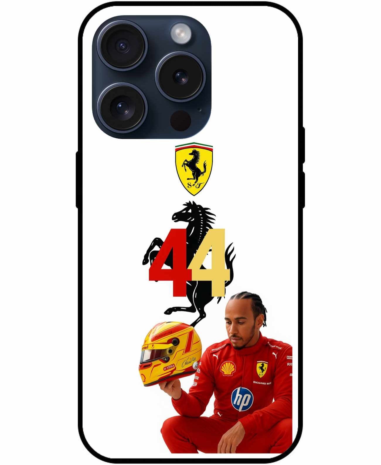 Red Passion: Hamilton x Ferrari Original Glass Cover