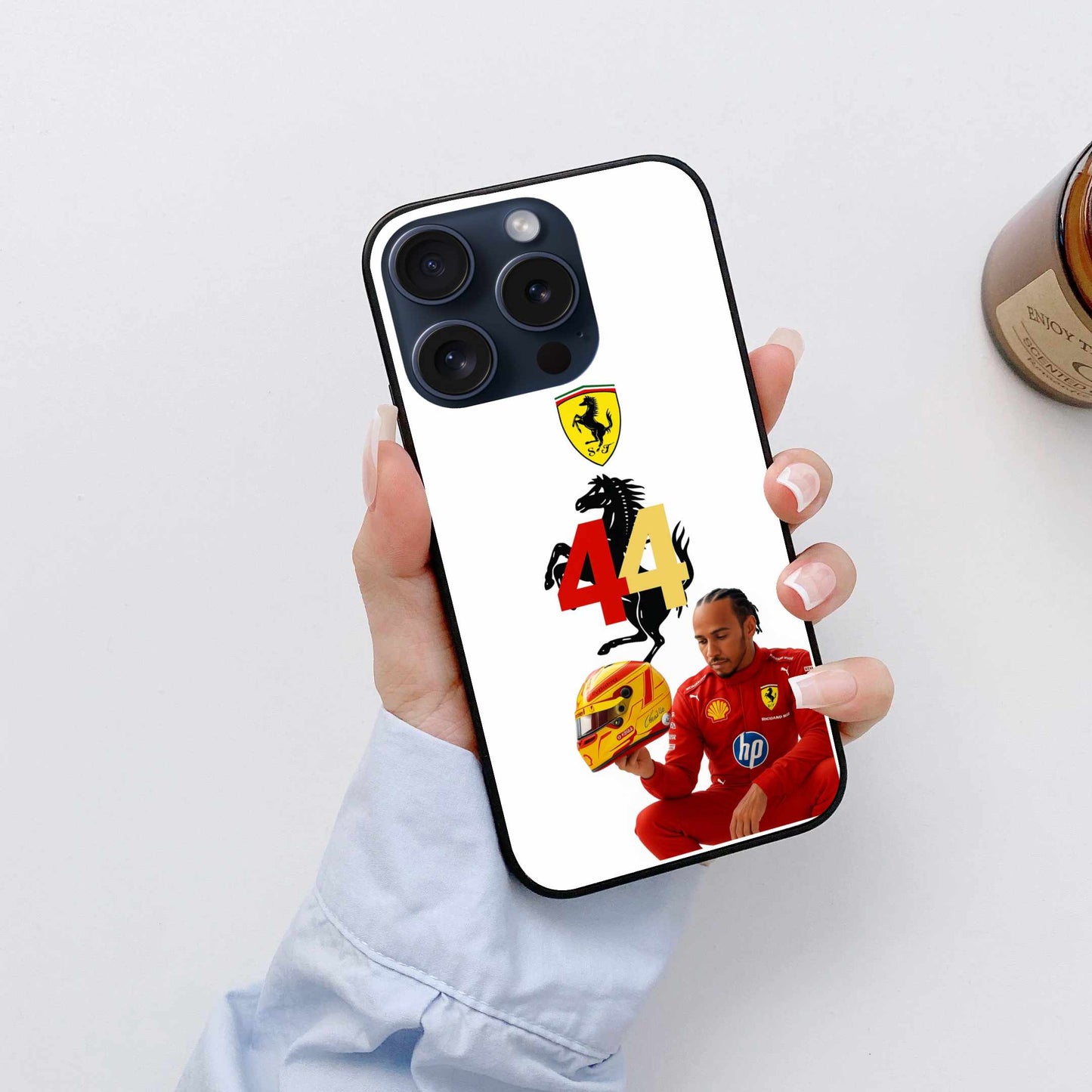 Red Passion: Hamilton x Ferrari Original Glass Cover
