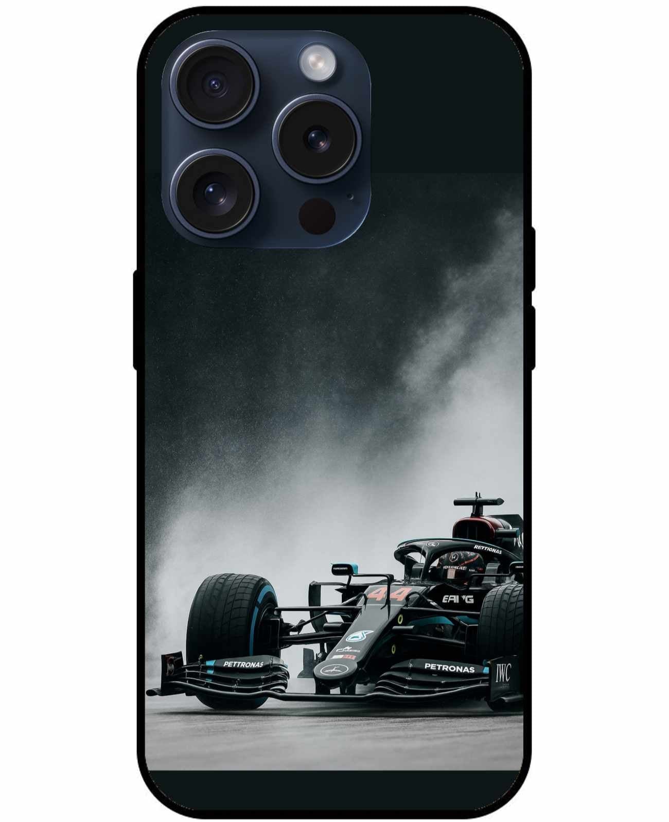 Precision in Motion: AMG Petronas #44 Original Glass Cover