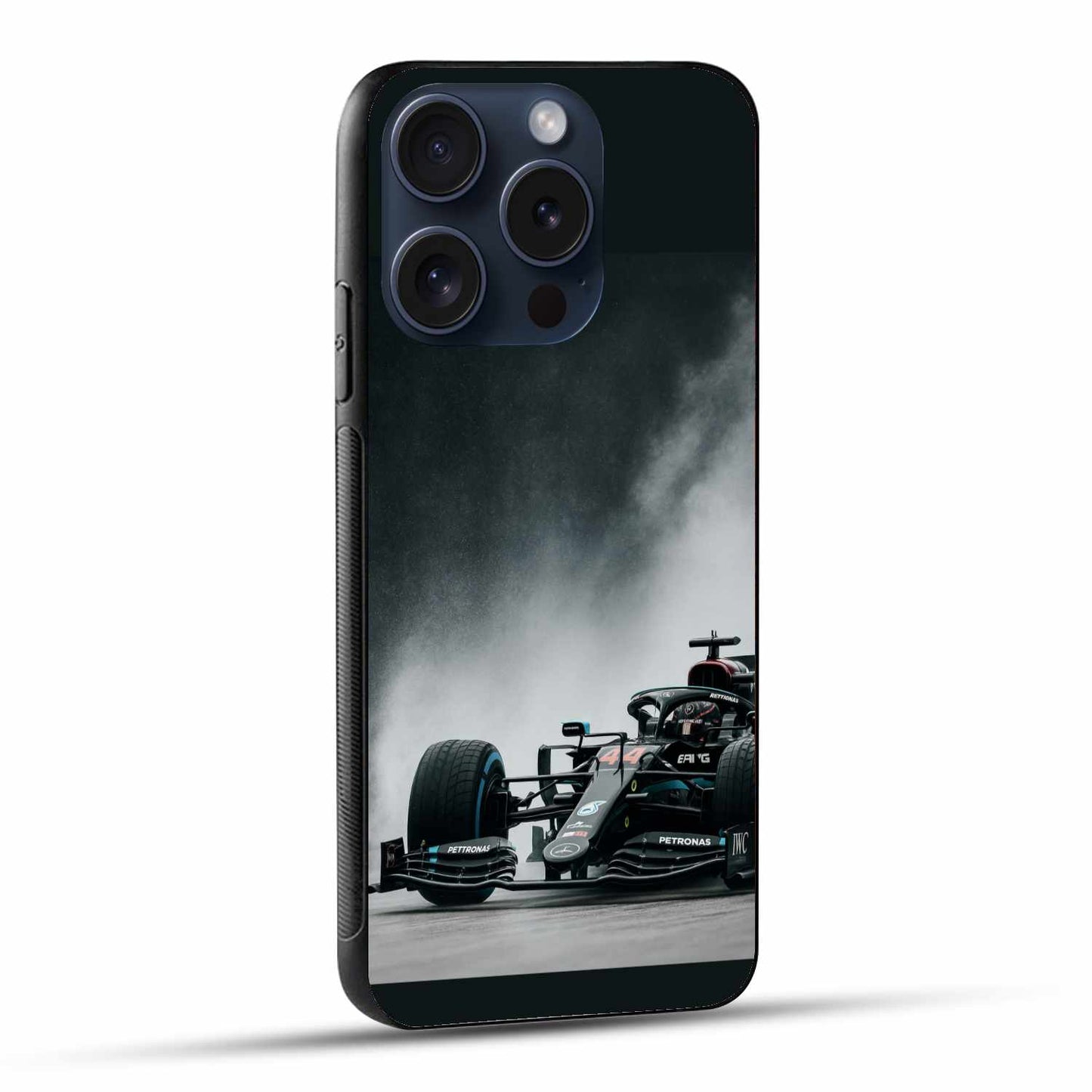 Precision in Motion: AMG Petronas #44 Original Glass Cover
