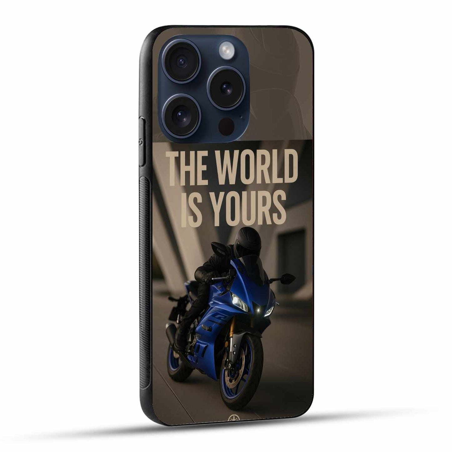 Blue Fury: Own the Ride" Original Glass Cover