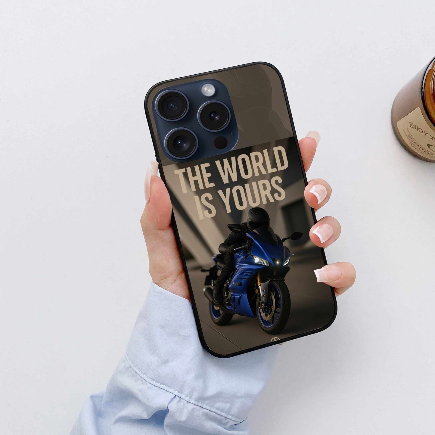 Blue Fury: Own the Ride" Original Glass Cover