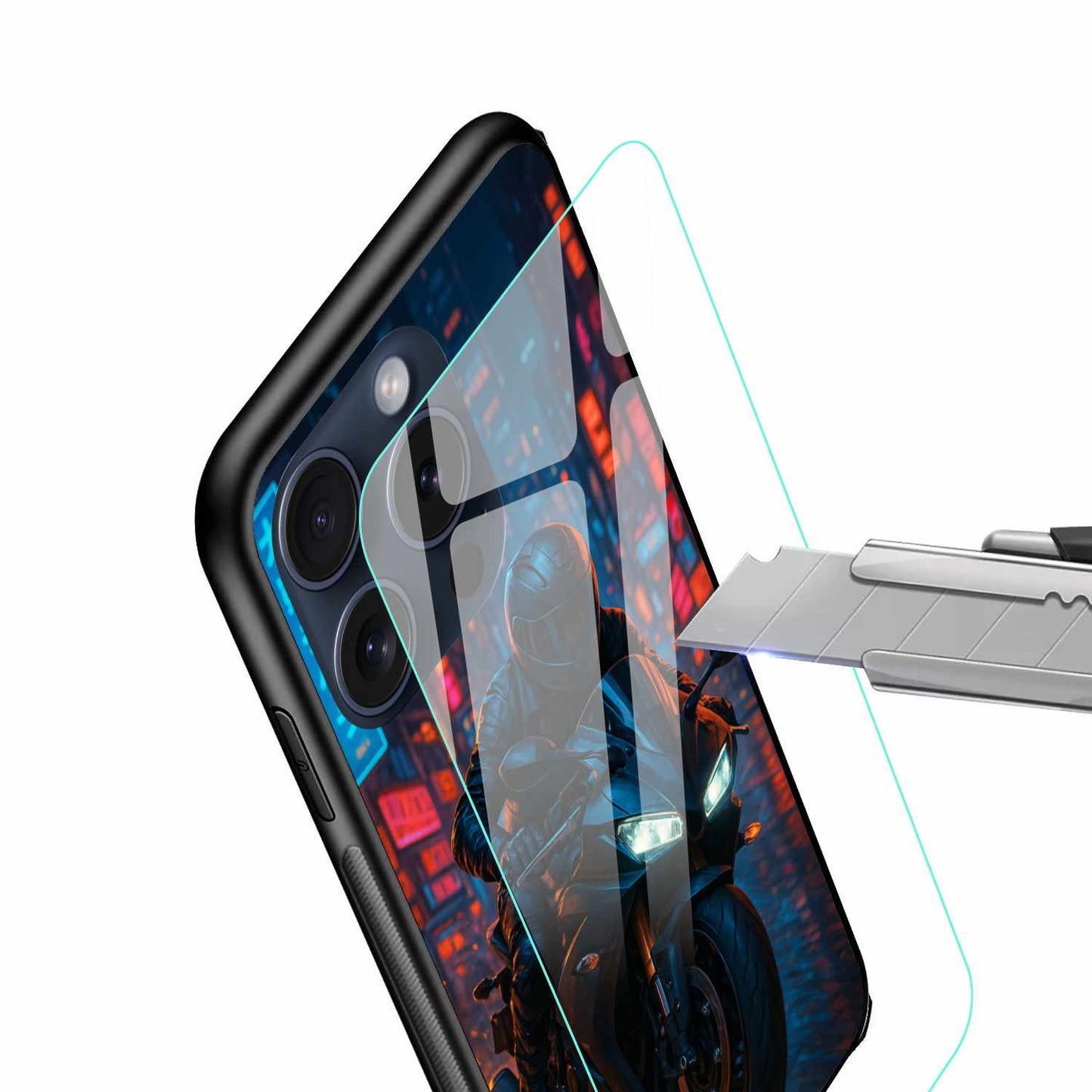 Phantom Ride: Neon Drift Original Glass Cover